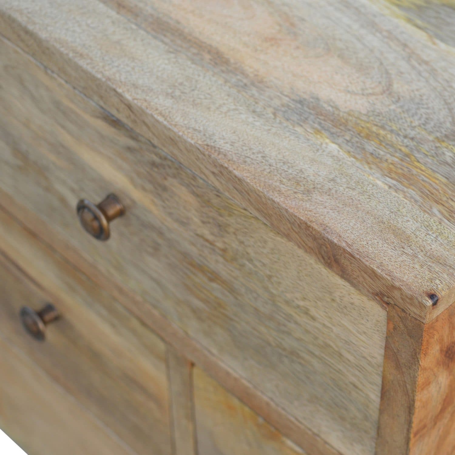 Handcrafted Solid Wood Bedside Table for Minimalist Living - image 2