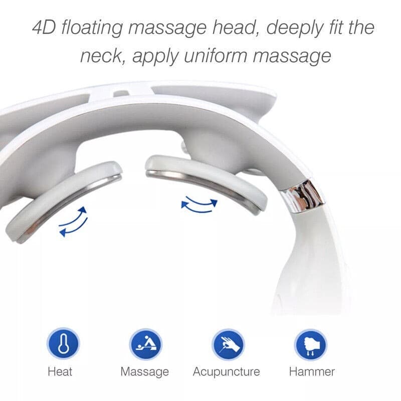 Electric Neck Massager with Heat and 3 Modes - image 10