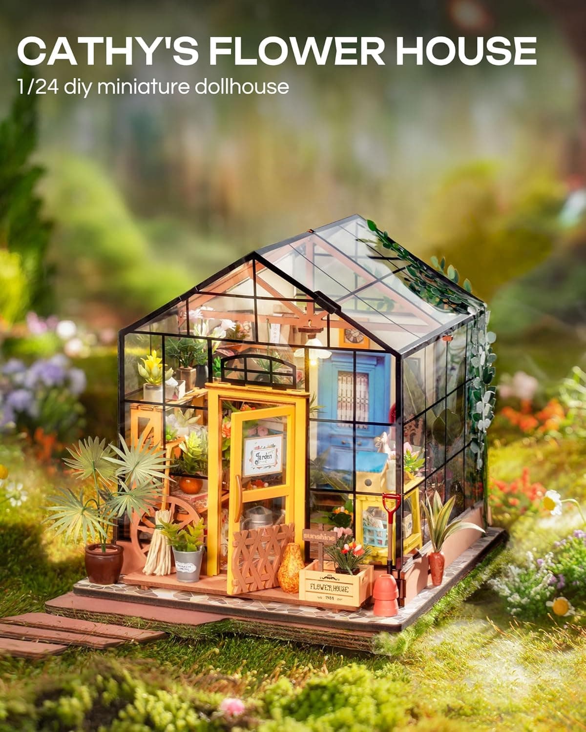 DIY Miniature Model Kit: Sam's Study Library - image 4