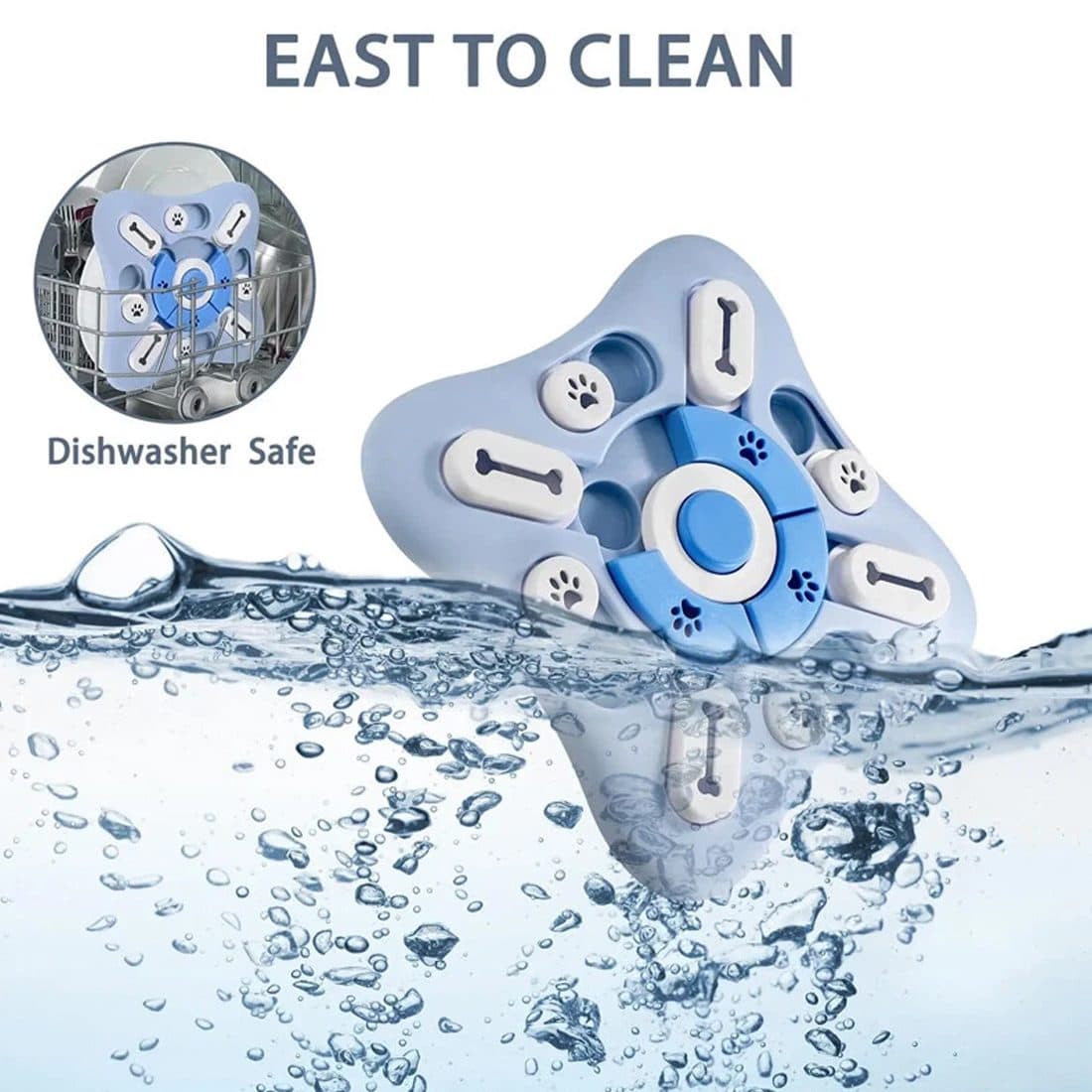Dog Treat Puzzle Toy for Training and Slow Feeding - image 3