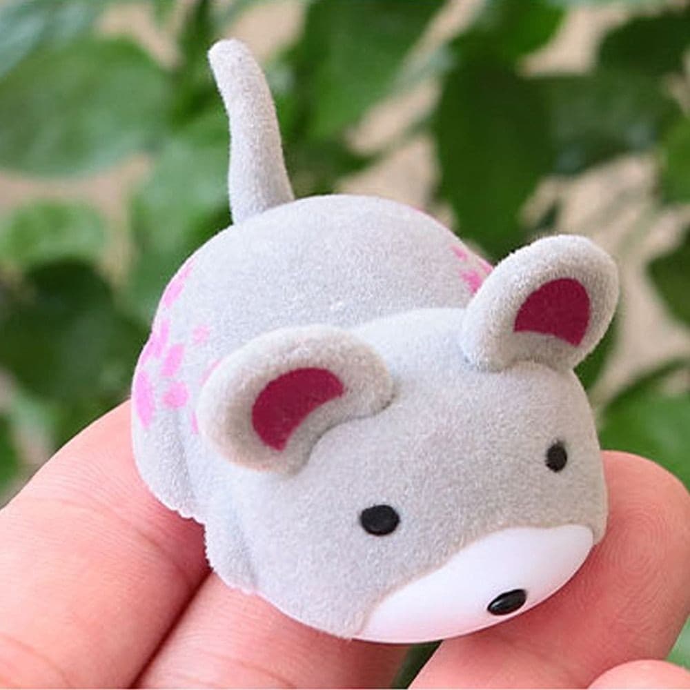 Squeaky Plush Mouse Cat Toy