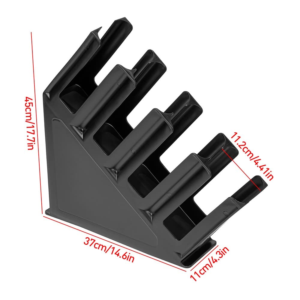 Keep Coffee Cups and Lids Organised with a 4-Slot Countertop Stand - Default