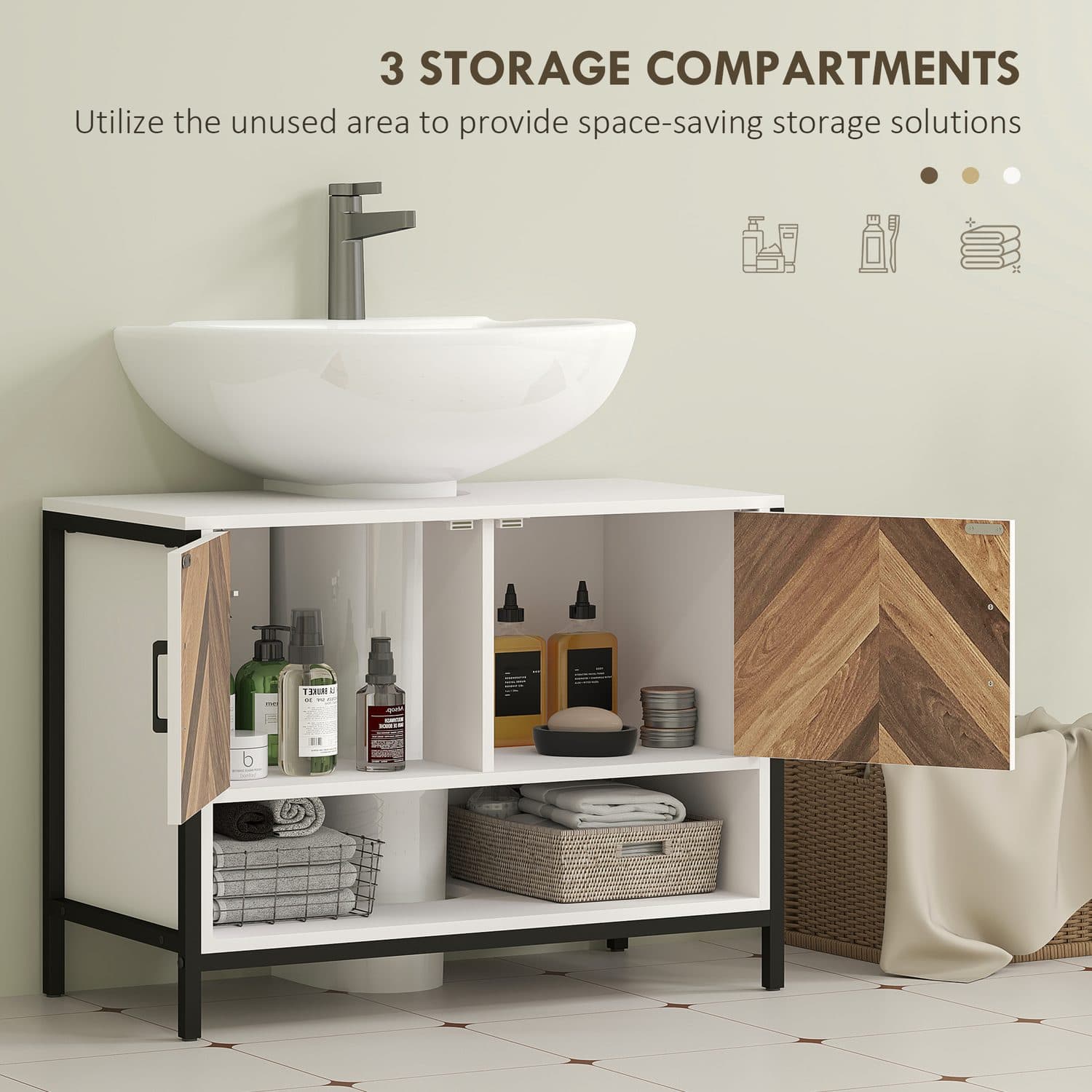 Rustic Under Sink Cabinet - image 5