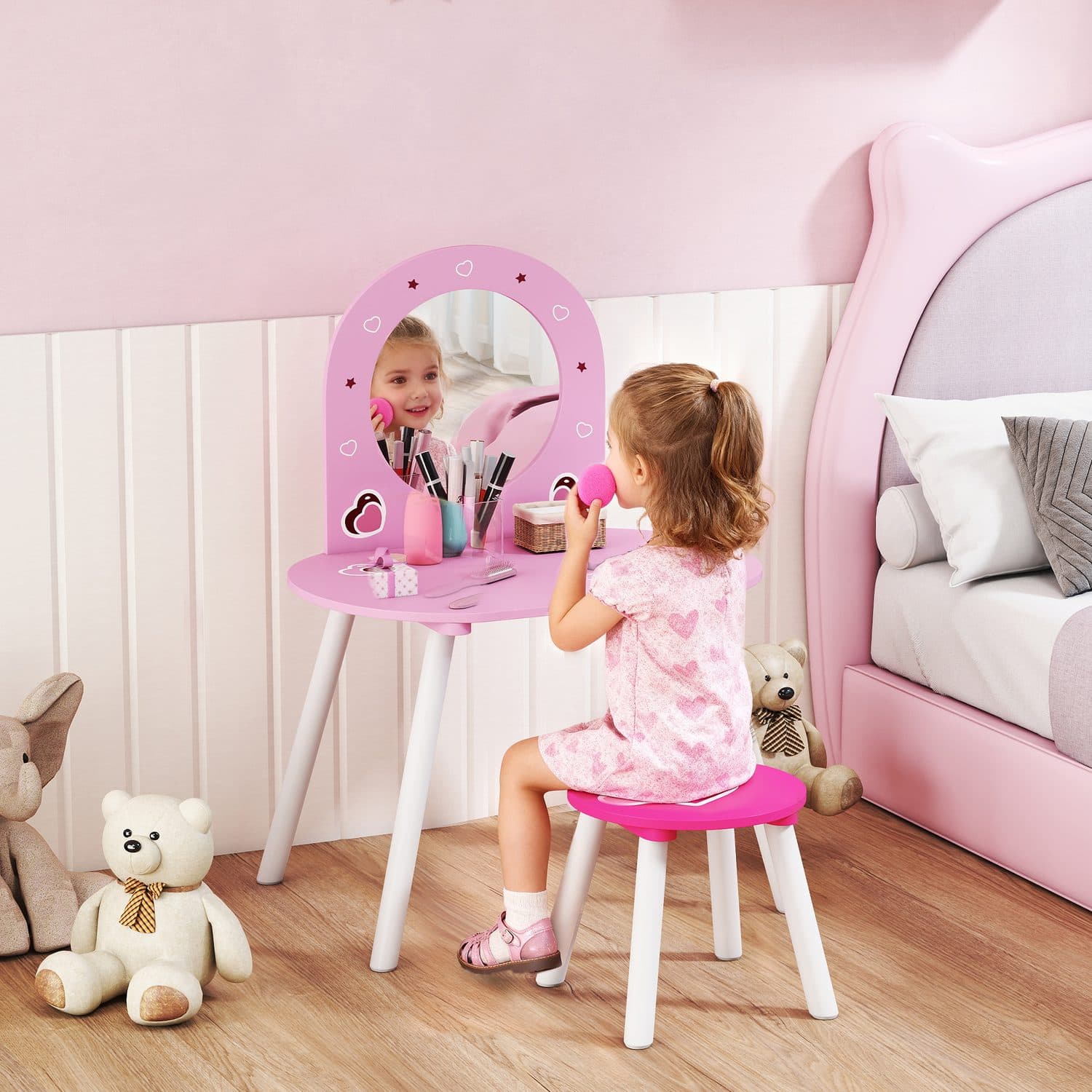 Pink Princess Dressing Table - image 1