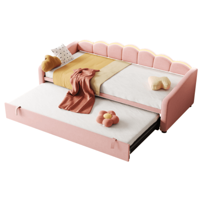 Petal-Shaped LED Daybed