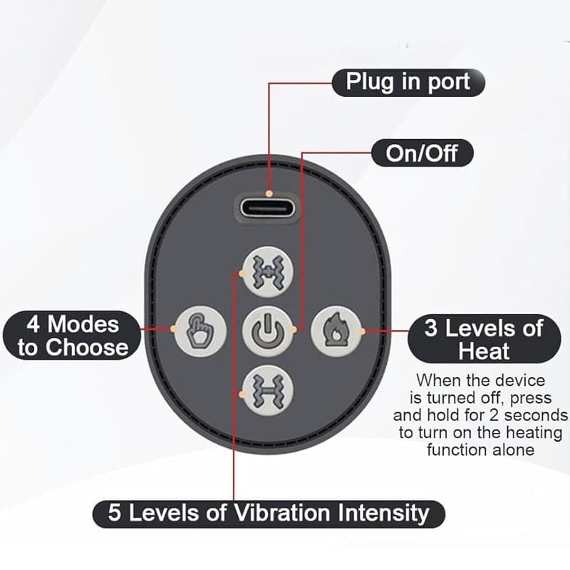 3-in-1 Electric Cervical Neck Massager - image 7