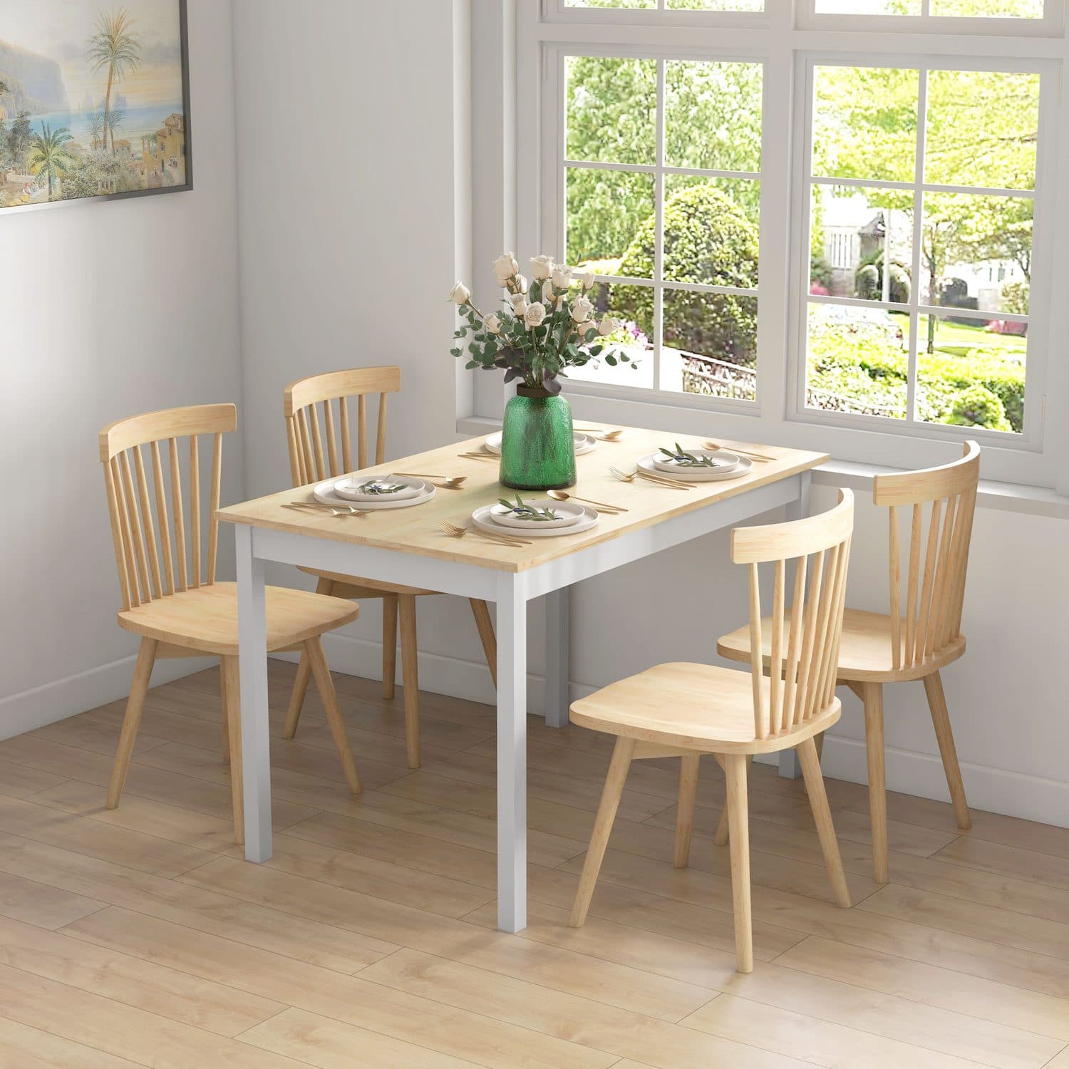 4-Seater Farmhouse Table - image 3