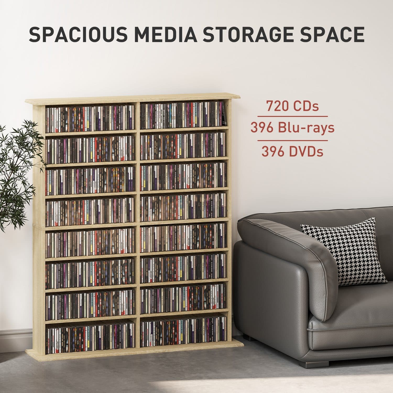 16-Compartment Media Shelf - image 5