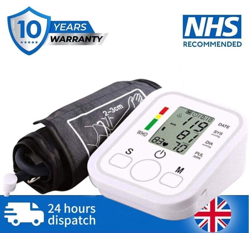 Portable Blood Pressure Monitor with One-Key Operation - image 1