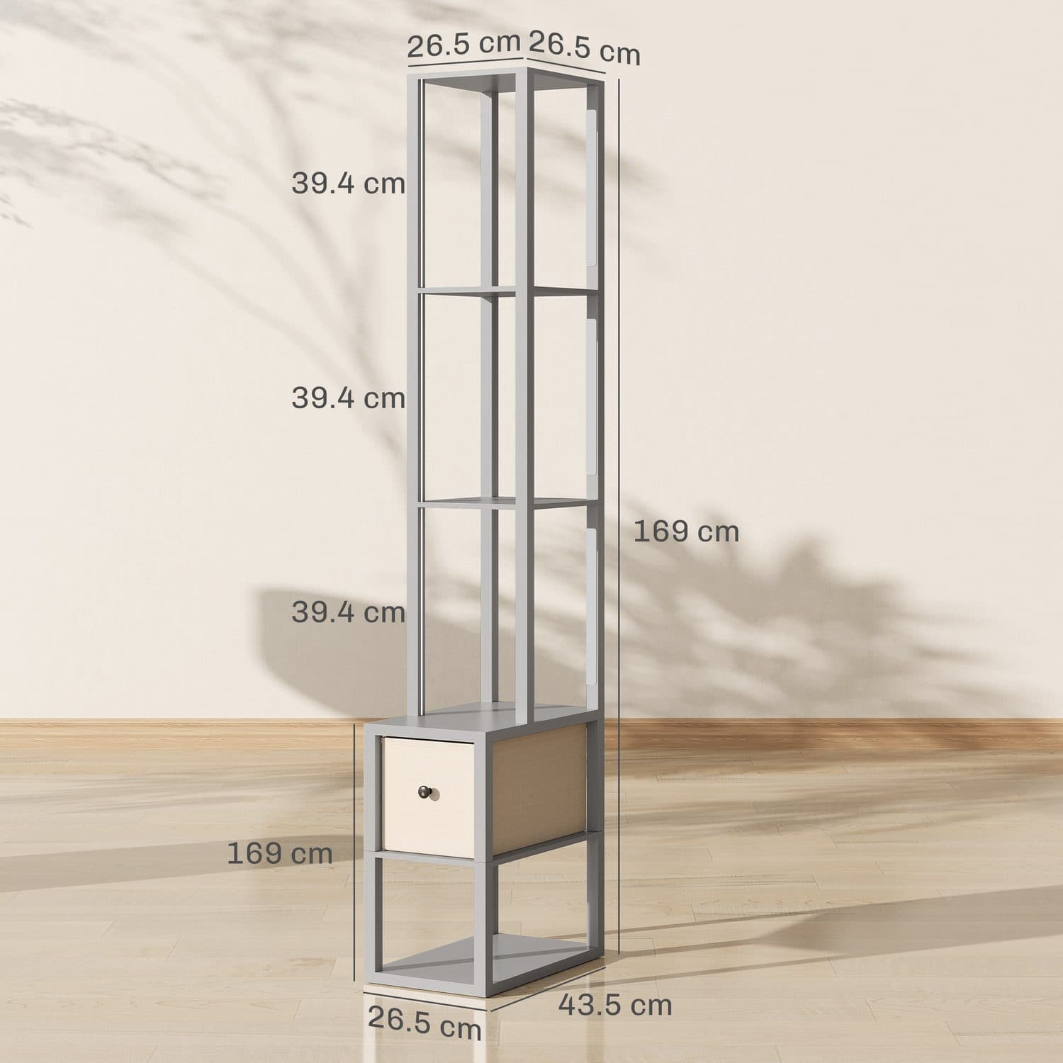3-in-1 LED Shelf Floor Lamp - image 5