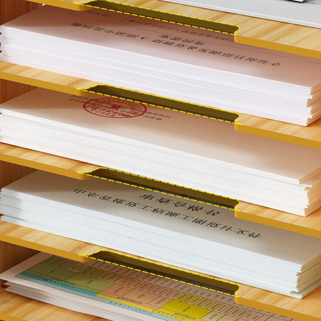 Keep Paperwork Sorted with a 7-Layer Desk Organiser - image 3