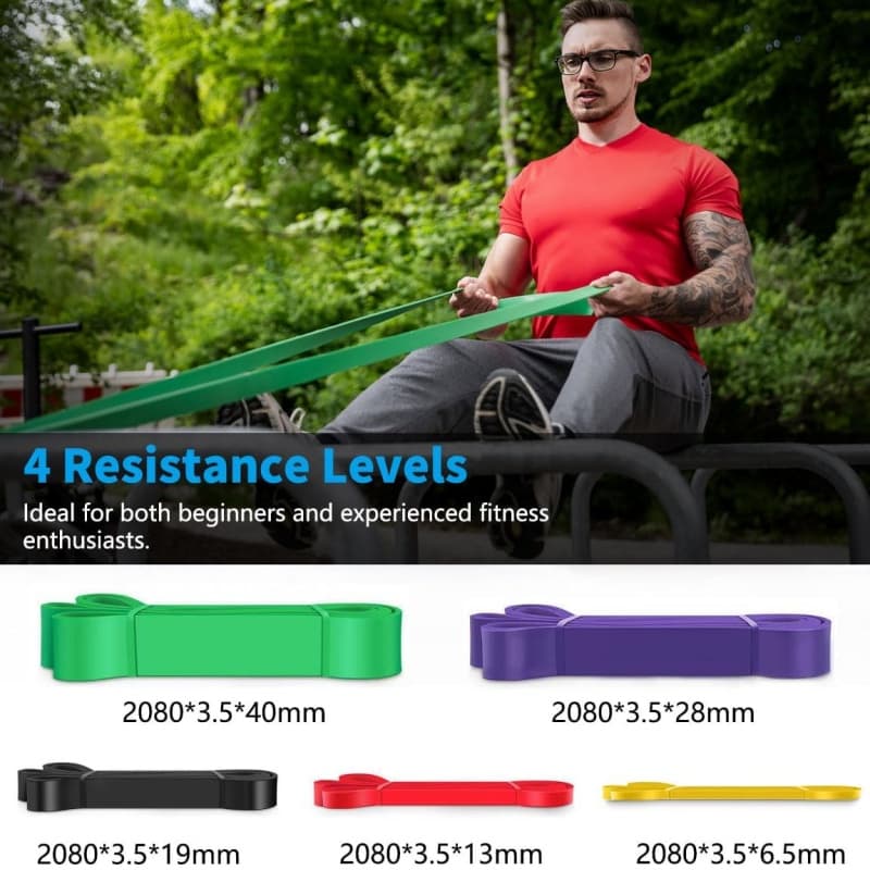 Resistance Bands Set for Assisted Pull-Ups & Full-Body Training - image 10