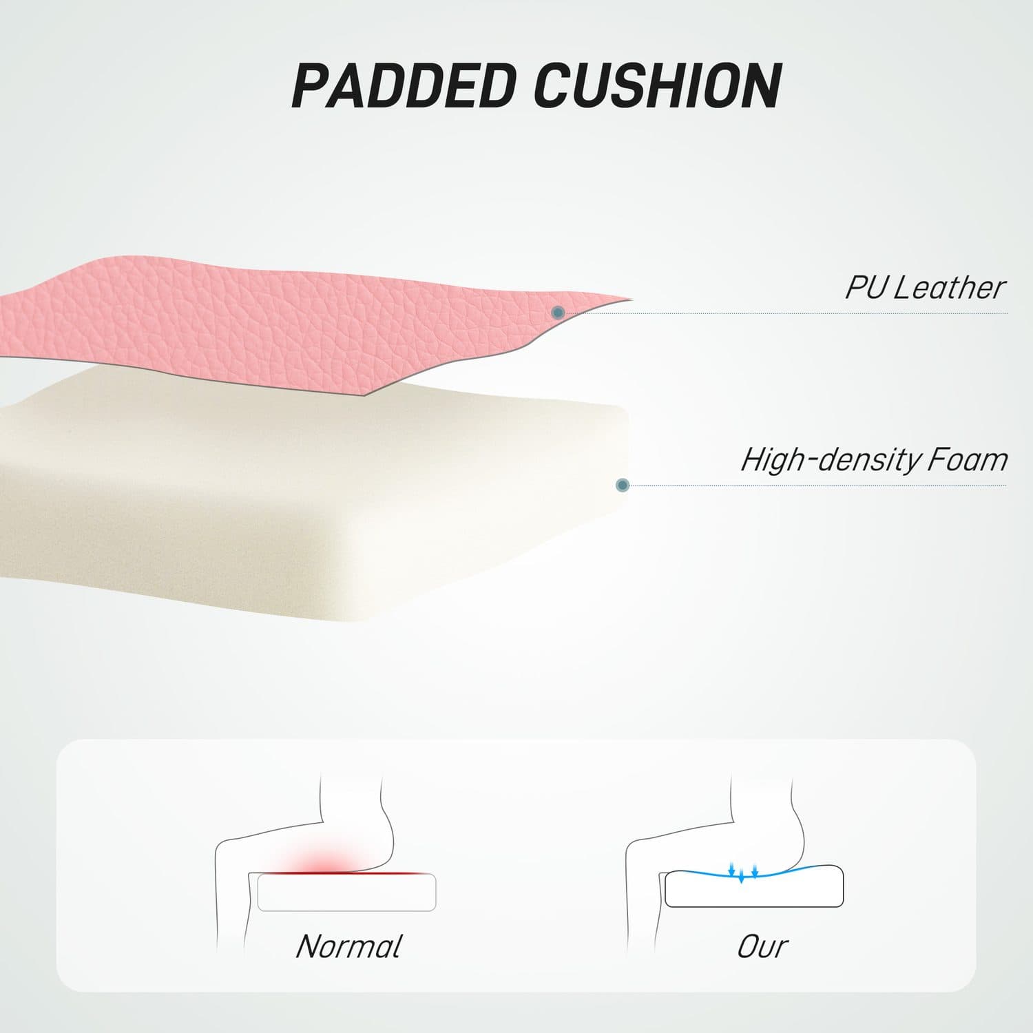 A Pink Swivel Chair for the Vanity, Bedroom Desk, or Home Study - image 5