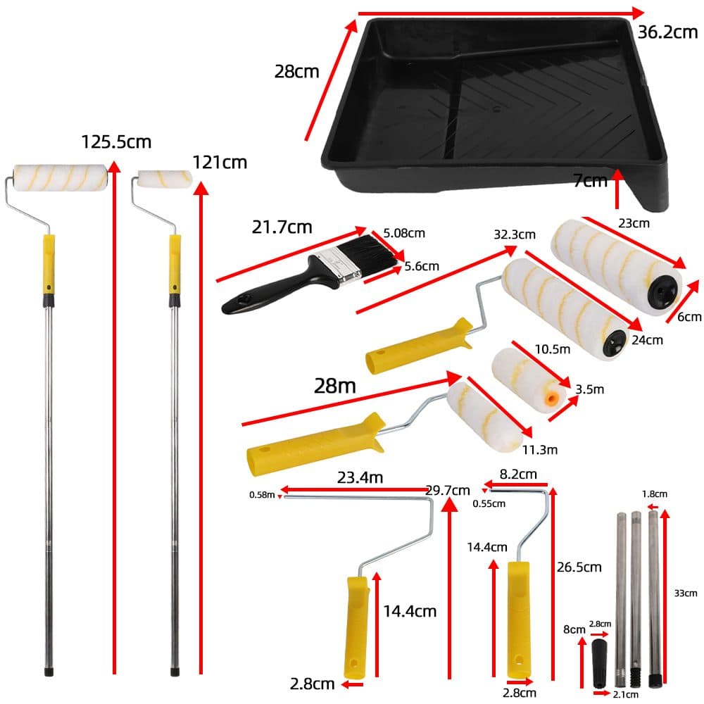 Paint Roller Set for Walls, Ceilings and Edges - image 3