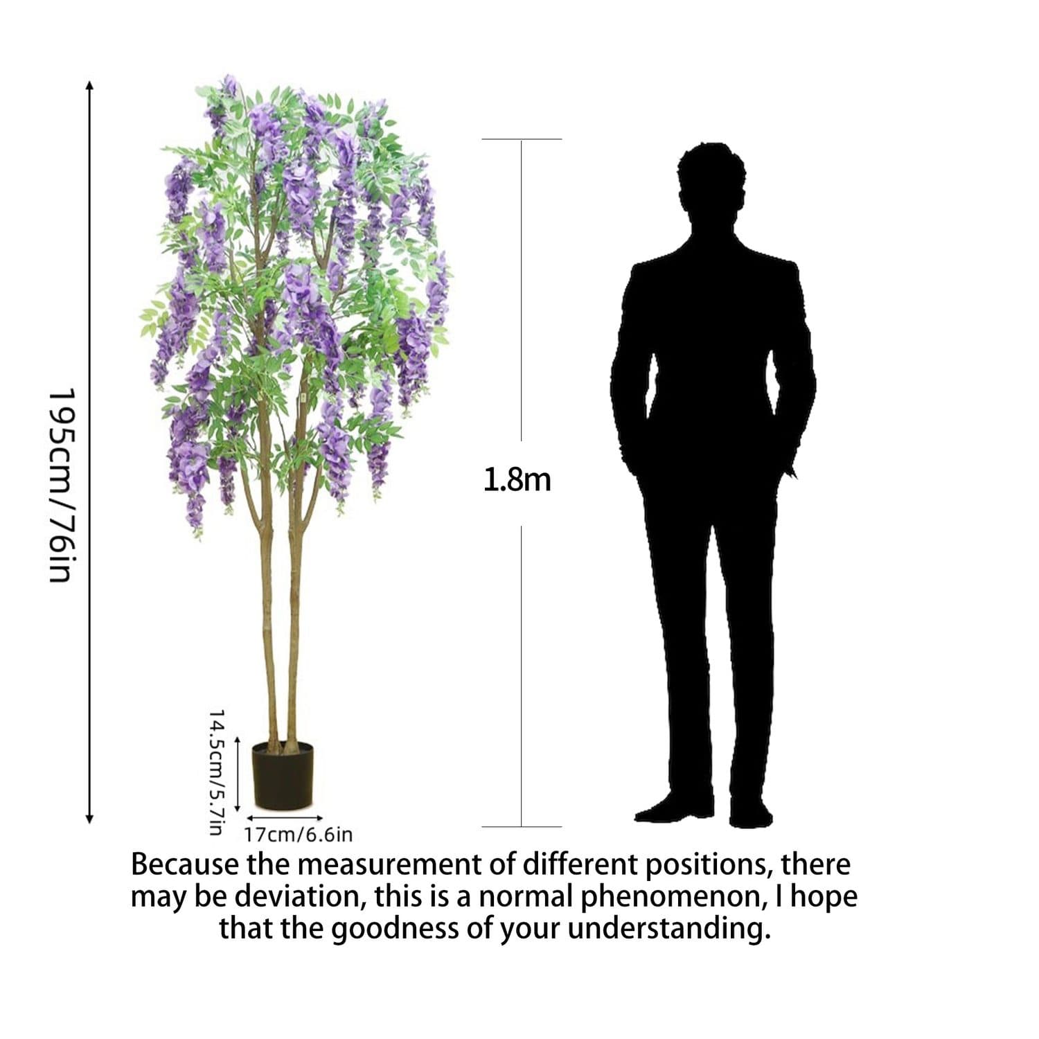 Artificial Wisteria Tree - image 1