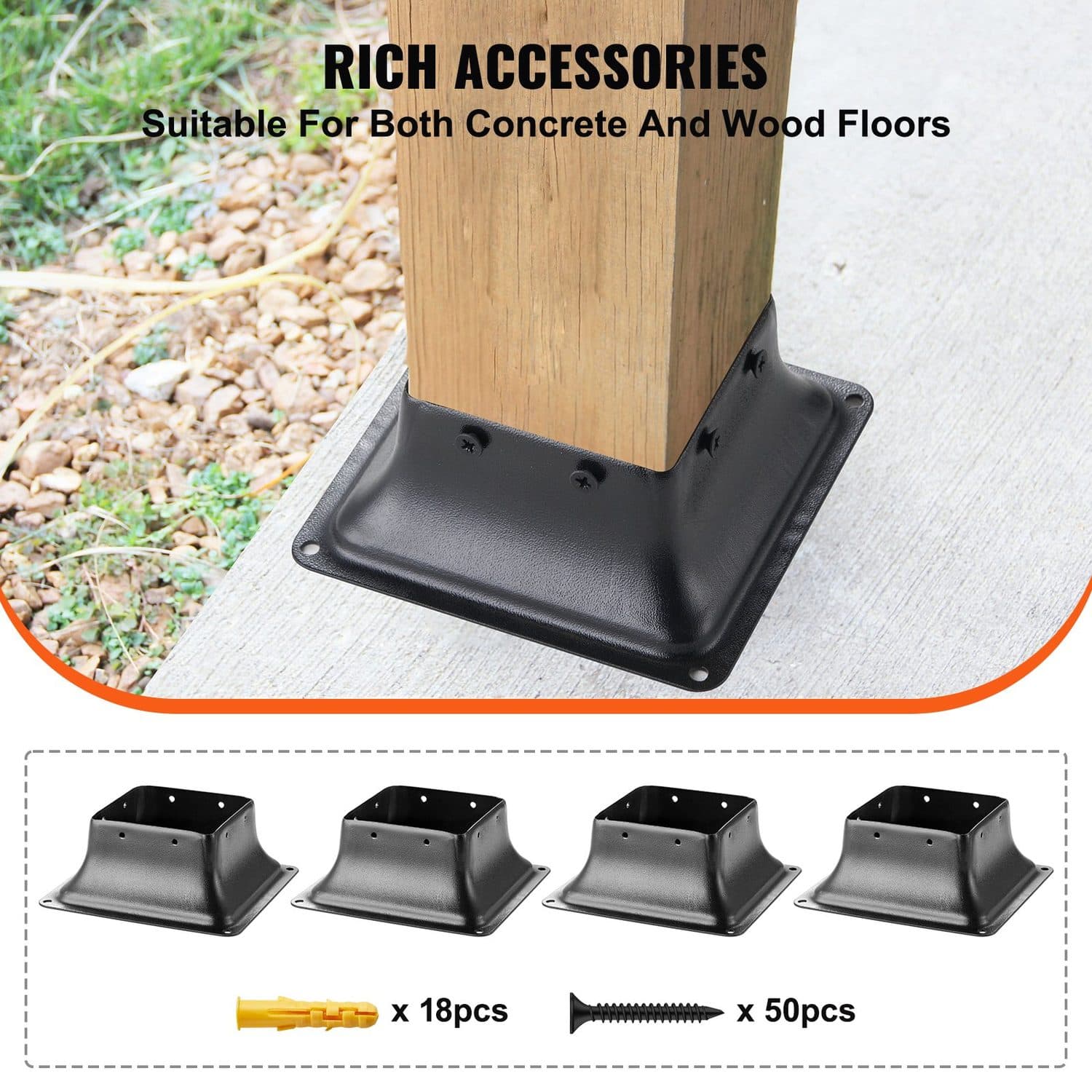 Heavy Duty Post Bases for Decking and Railings - image 5