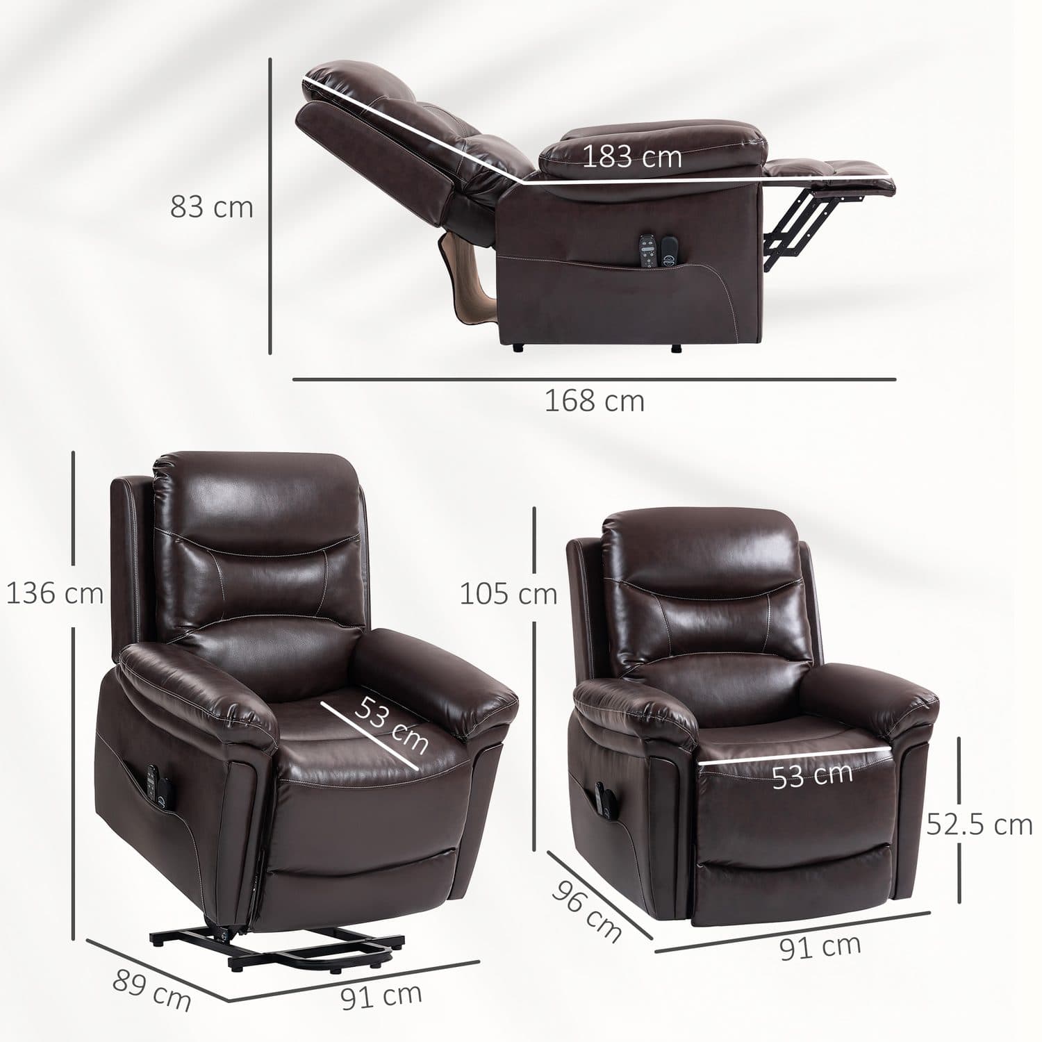 Heated Massage Lift Chair - image 5