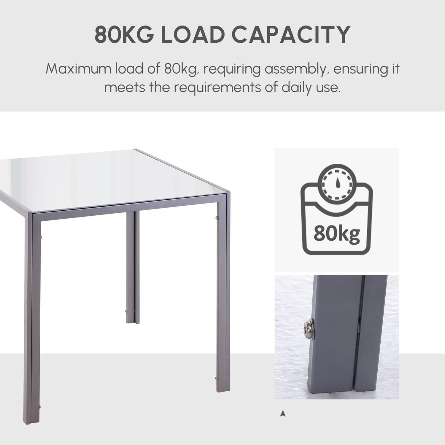Modern Square Dining Table - image 5