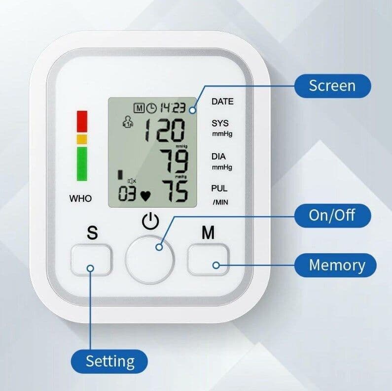 Portable Blood Pressure Monitor with One-Key Operation - image 7