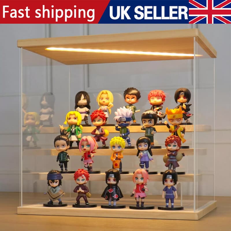 Transform Your Collection with this 4-Tier LED Display Case - image 2