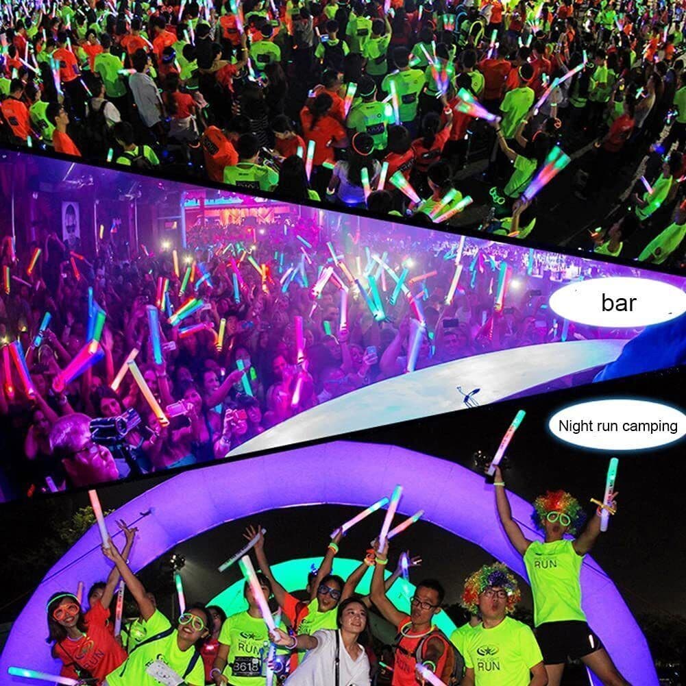 Multicolour LED Foam Sticks — Perfect for Parties and Celebrations - image 14