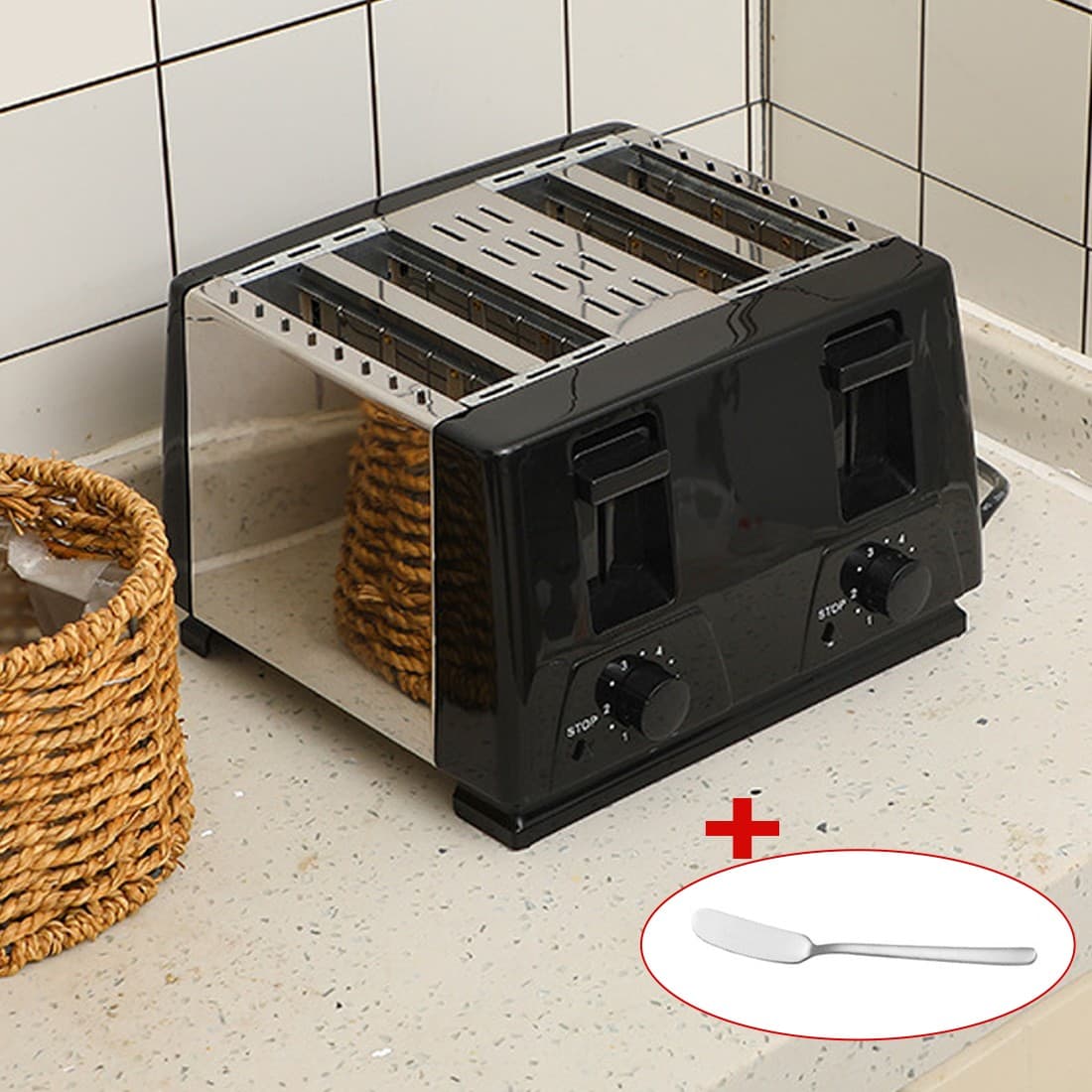 Your Versatile 4-Slice Toaster for Busy Mornings - image 11