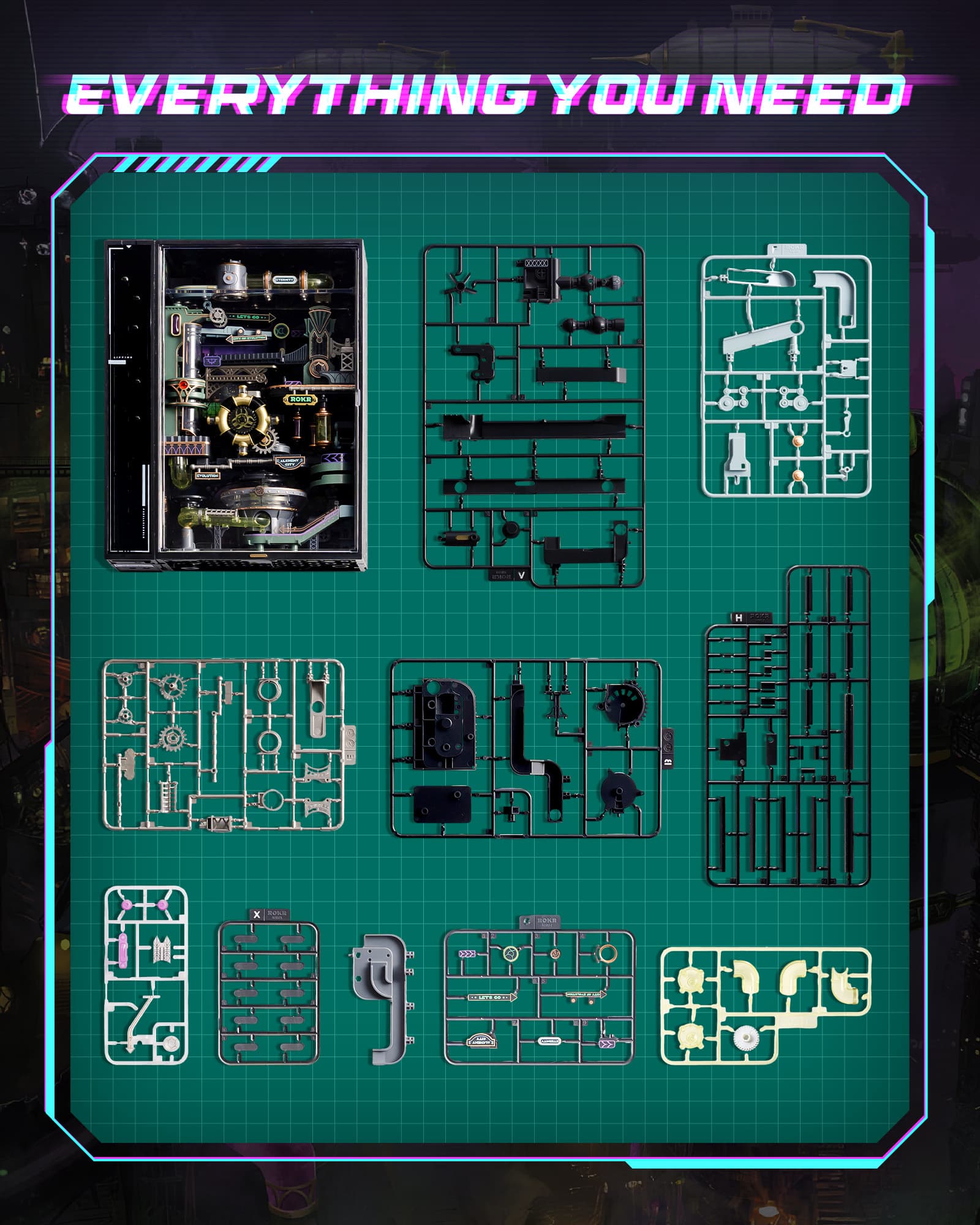 Build a Glowing Cyberpunk Pinball City on Your Desk - image 4