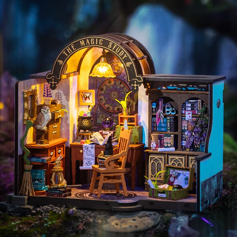 DIY Miniature House Kit: Magic Study - image 8