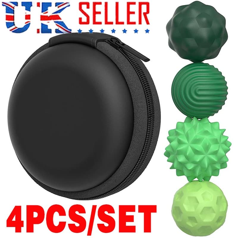 Four Textured Sensory Balls with Compact Zip Storage Case - image 18