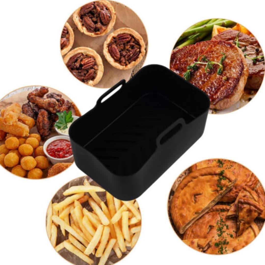 Reusable silicone liner pots that protect your air fryer basket - image 11
