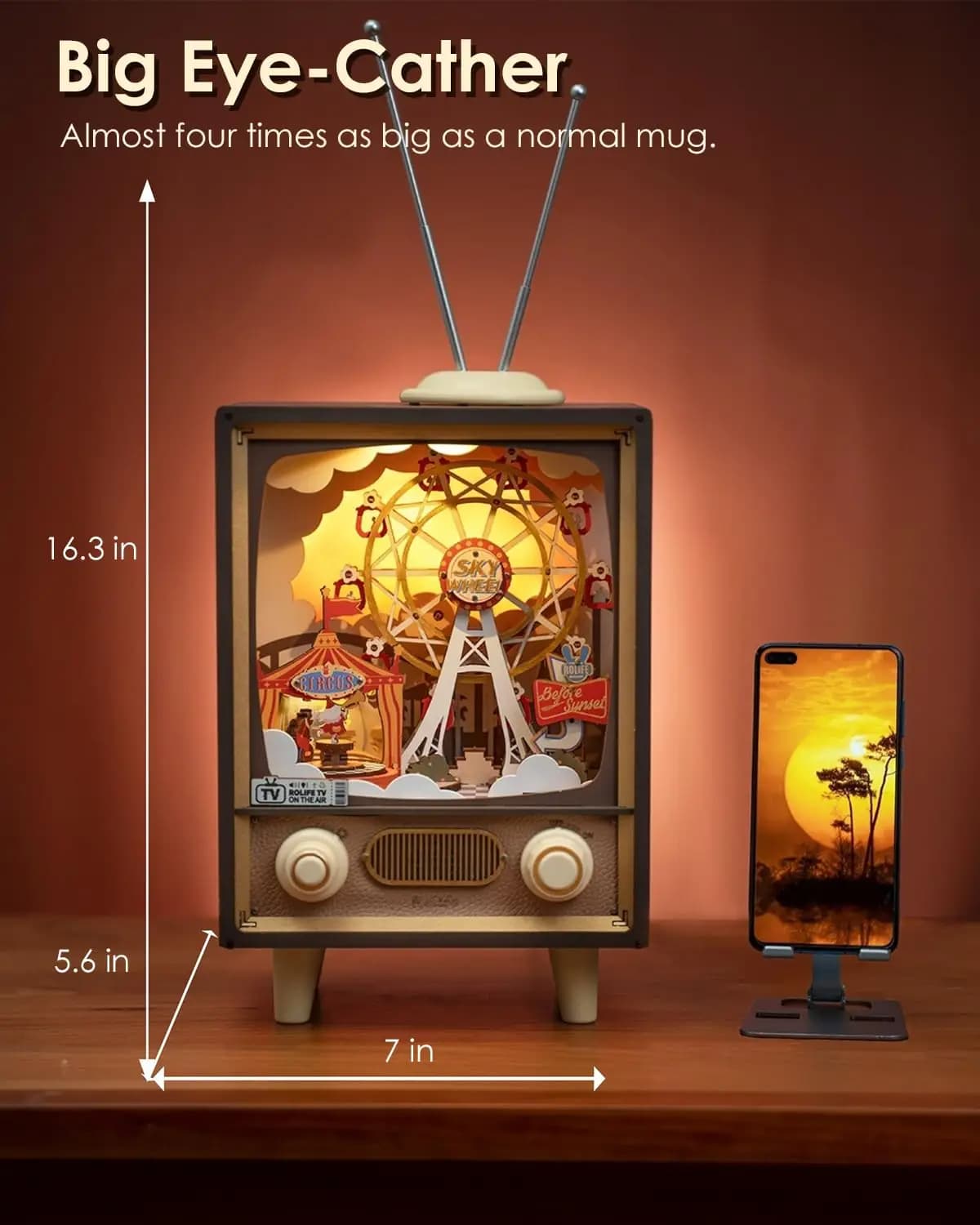 Build-Your-Own Circus Music Box with Ambient Light - image 11