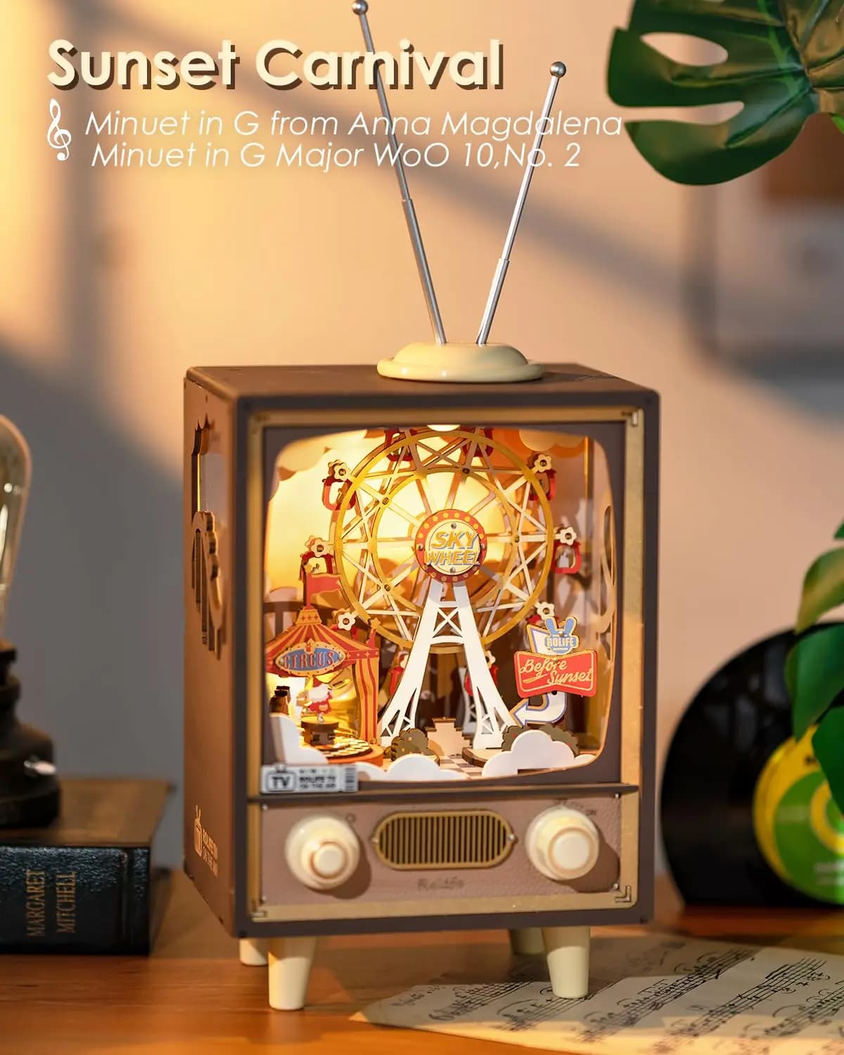 Build-Your-Own Circus Music Box with Ambient Light - image 2