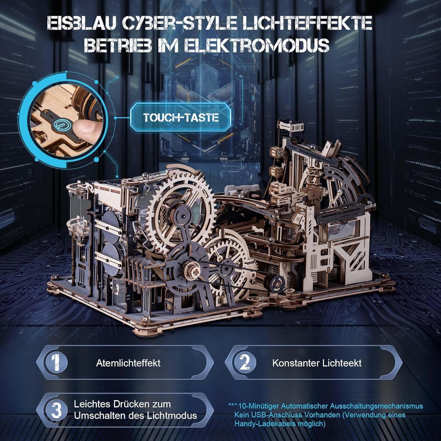 3D Wooden Puzzle: Electric Marble Run - image 5