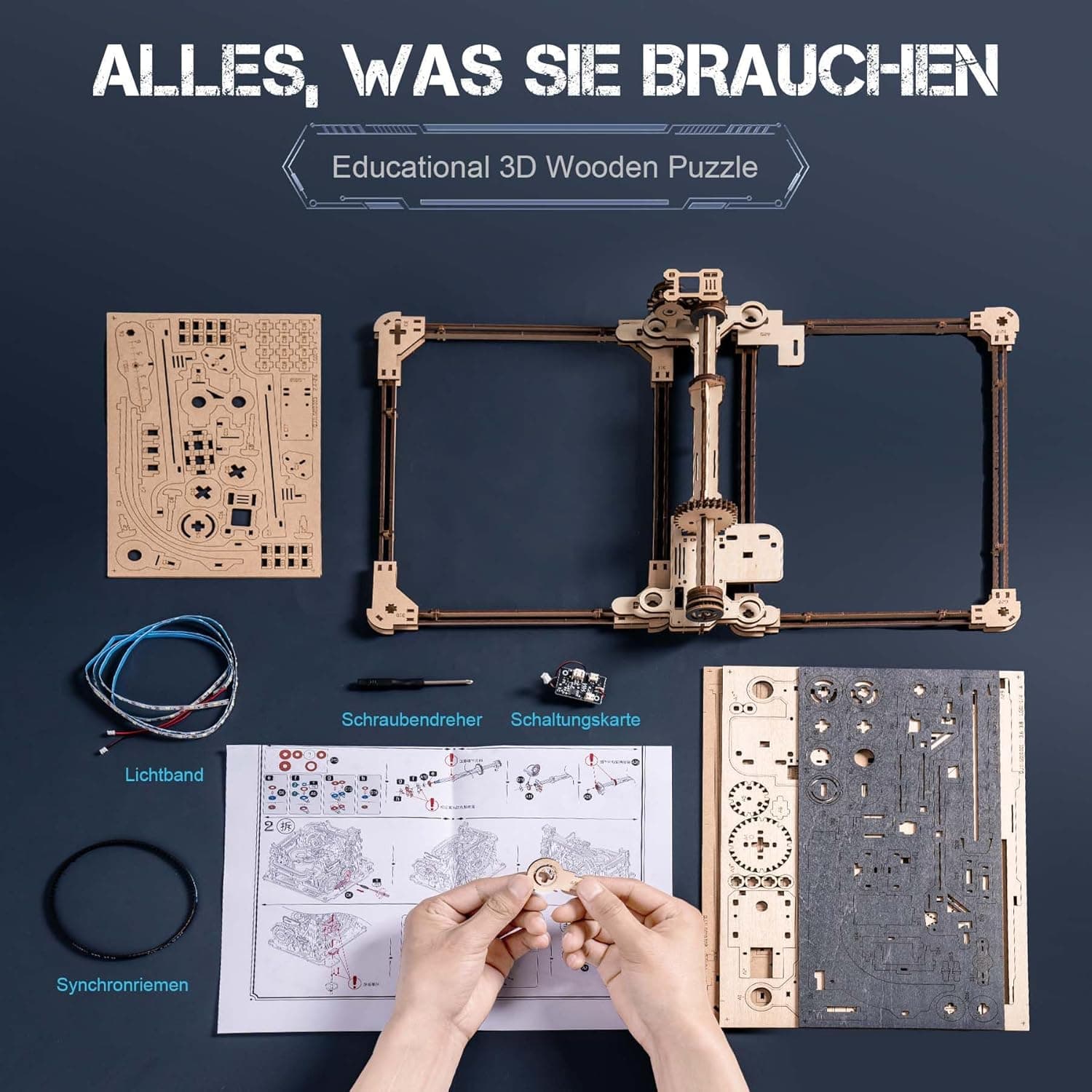 3D Wooden Puzzle: Electric Marble Run - image 11