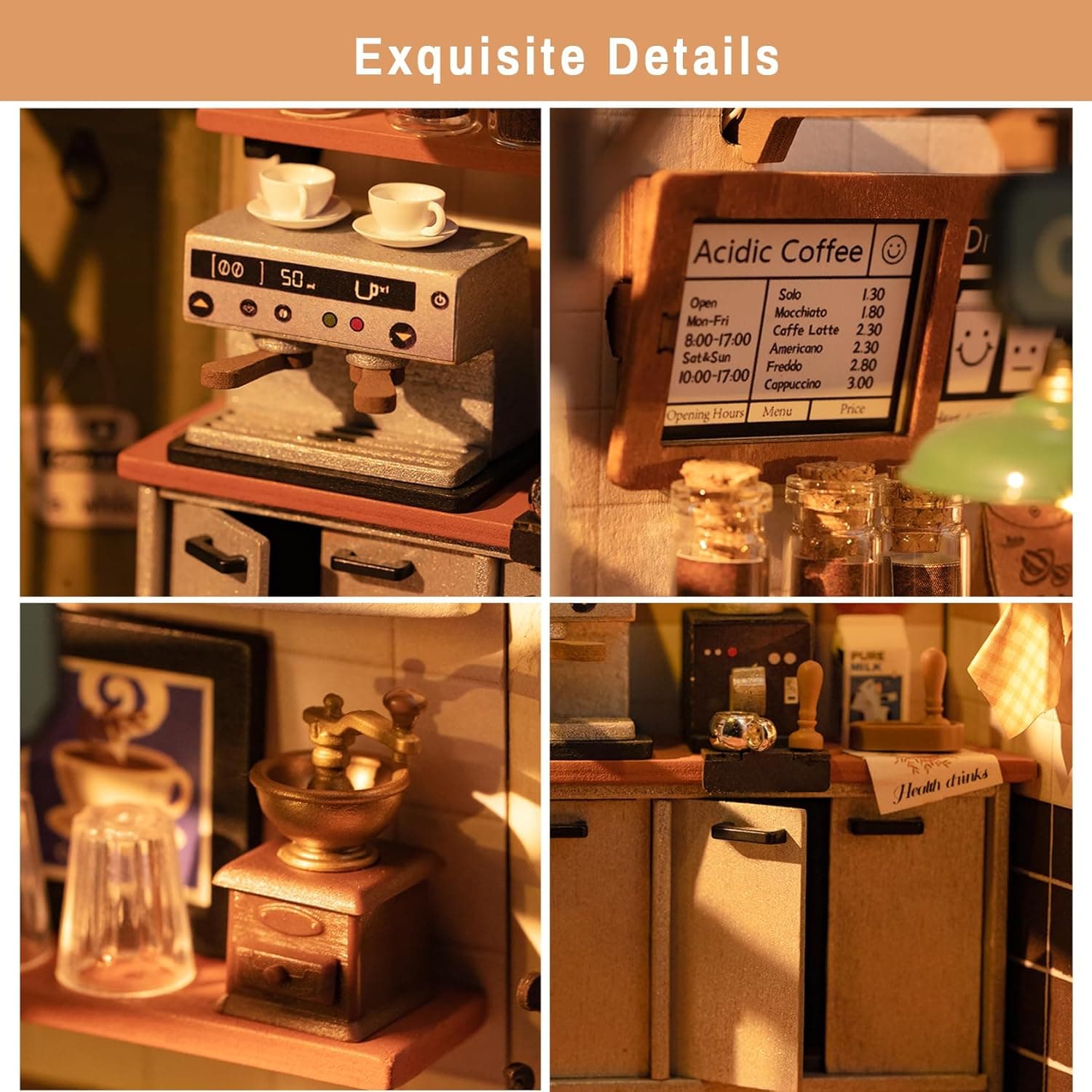 DIY Model Kit to Build: Rolife Miniature Café No.17 - image 1