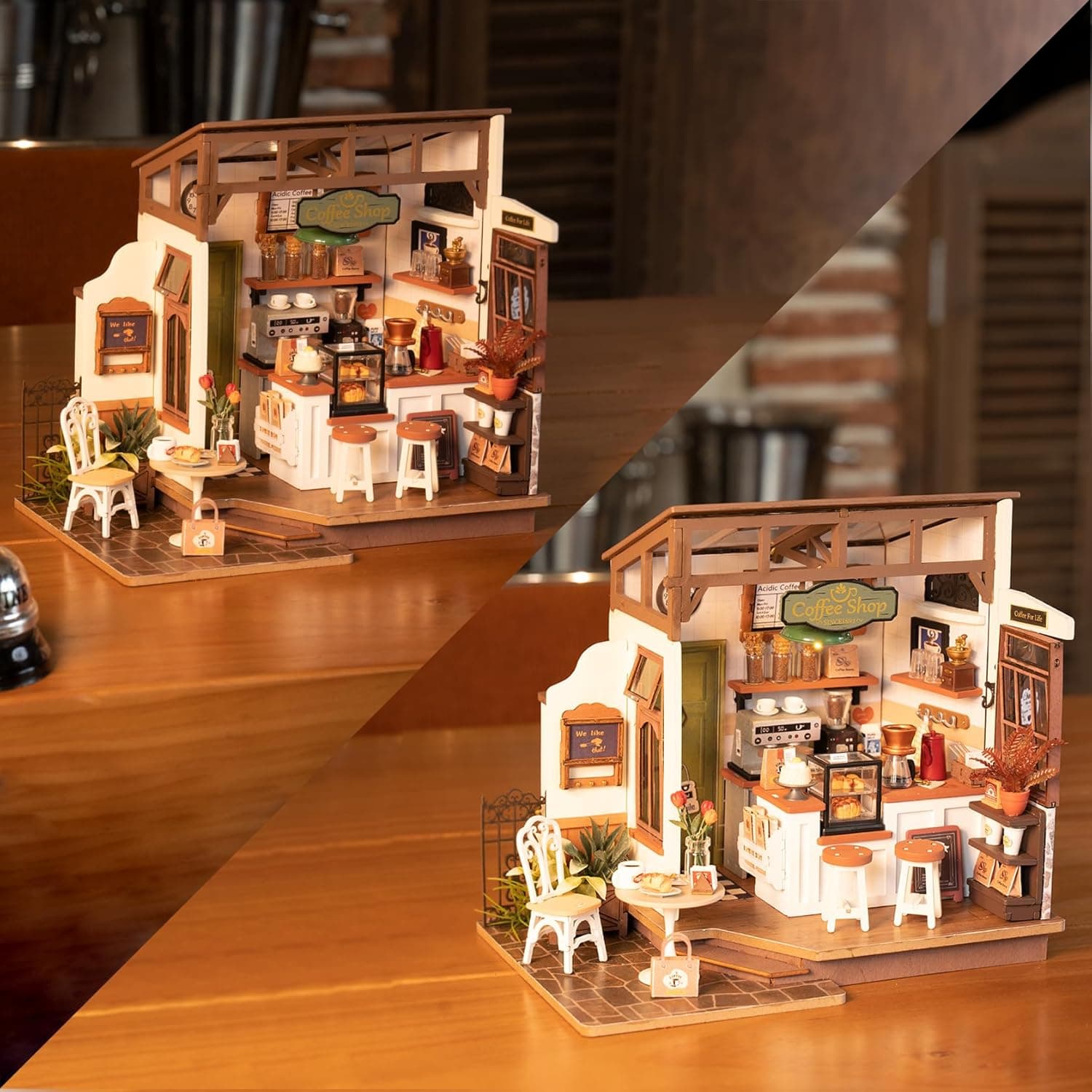 DIY Model Kit to Build: Rolife Miniature Café No.17 - image 2