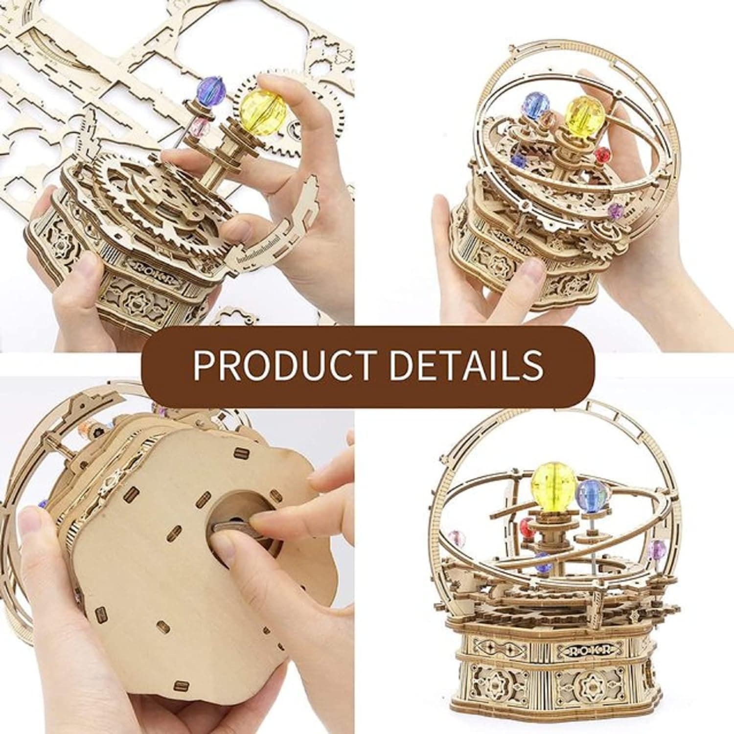ROKR Starry Night Mechanical Music Box - image 1
