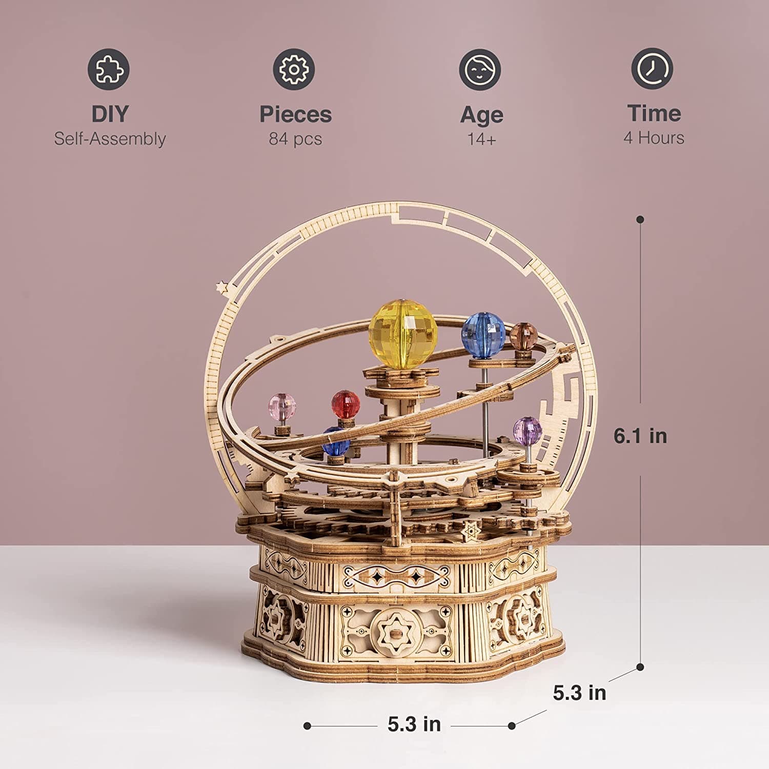 ROKR Starry Night Mechanical Music Box - image 13