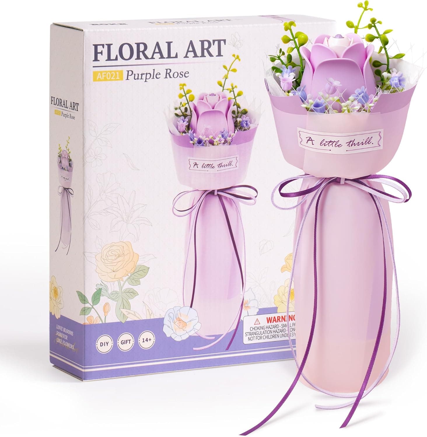 3D Puzzle Flower Bouquet in French Style - image 6