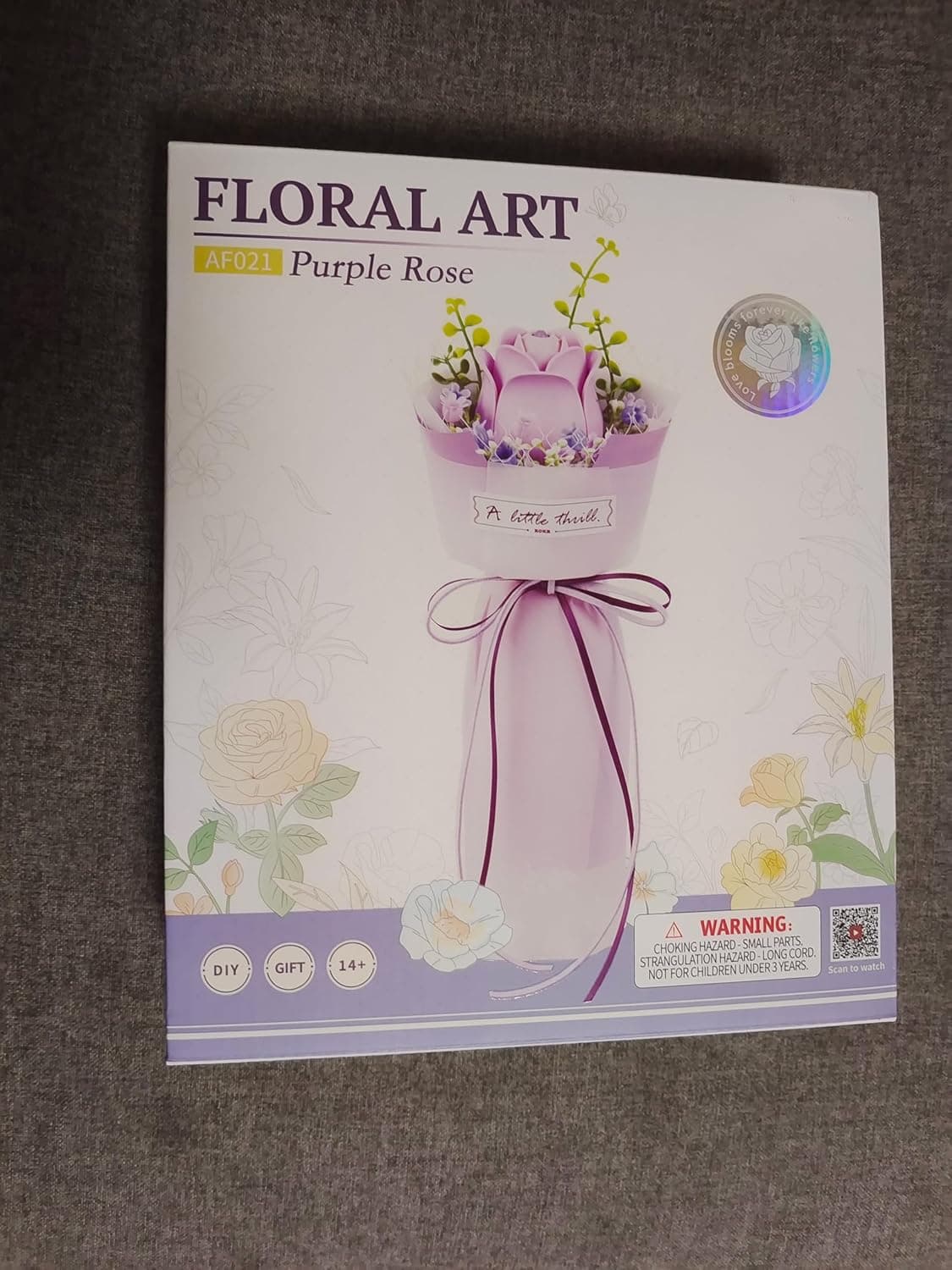 3D Puzzle Flower Bouquet in French Style - image 1
