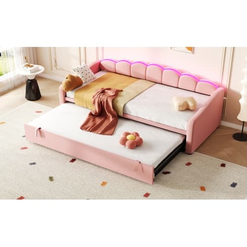 Transform Your Space with this Petal-Shaped LED Daybed - image 19