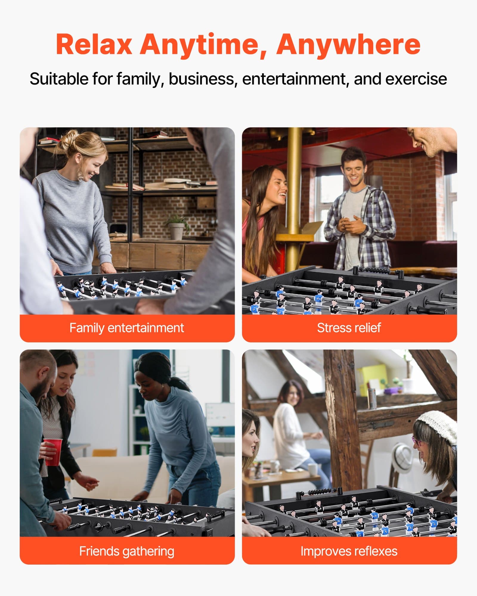 Transform Your Game Room with a Full-Size Foosball Table - image 4