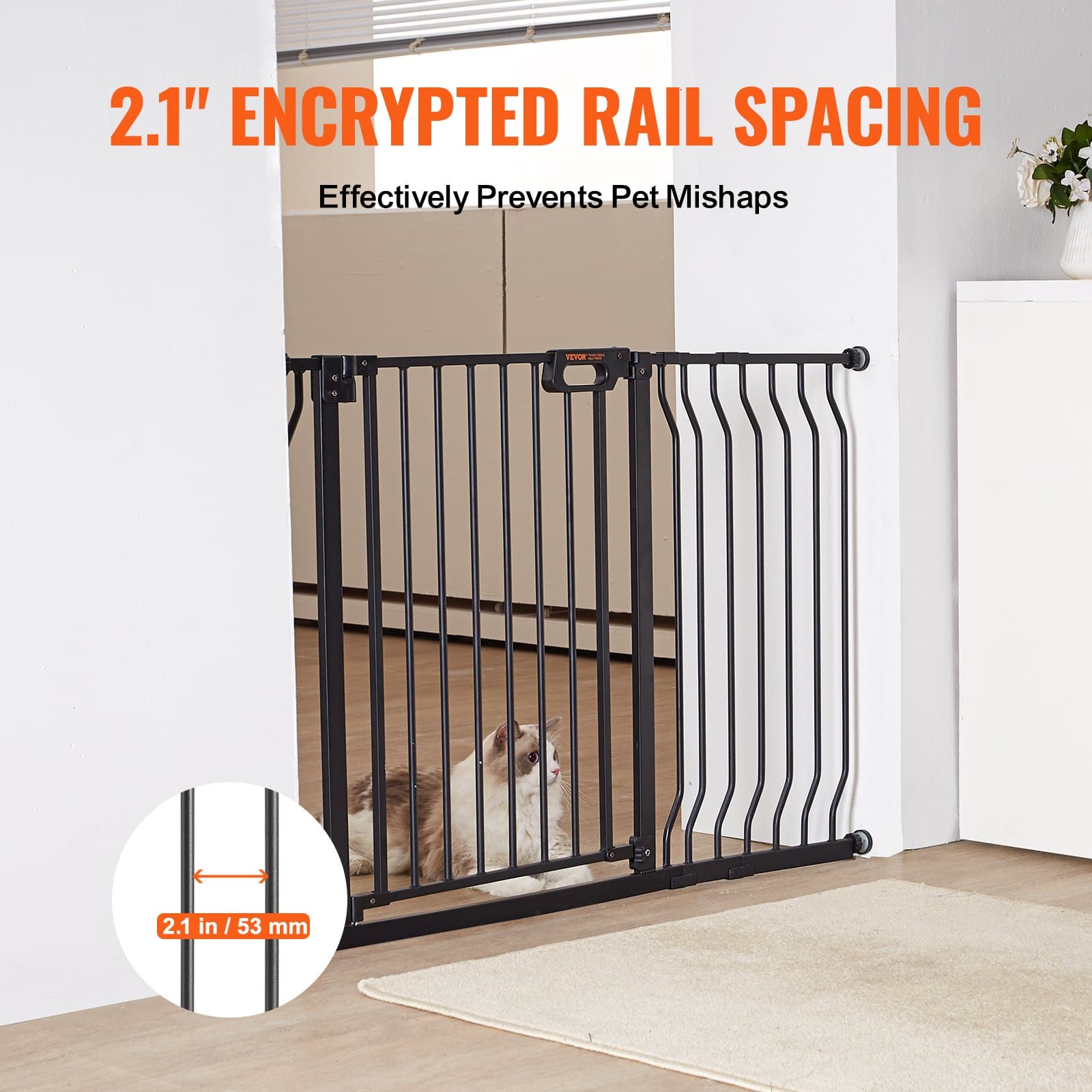 Secure Your Home with an Extra Wide Walk-Through Safety Gate - image 1