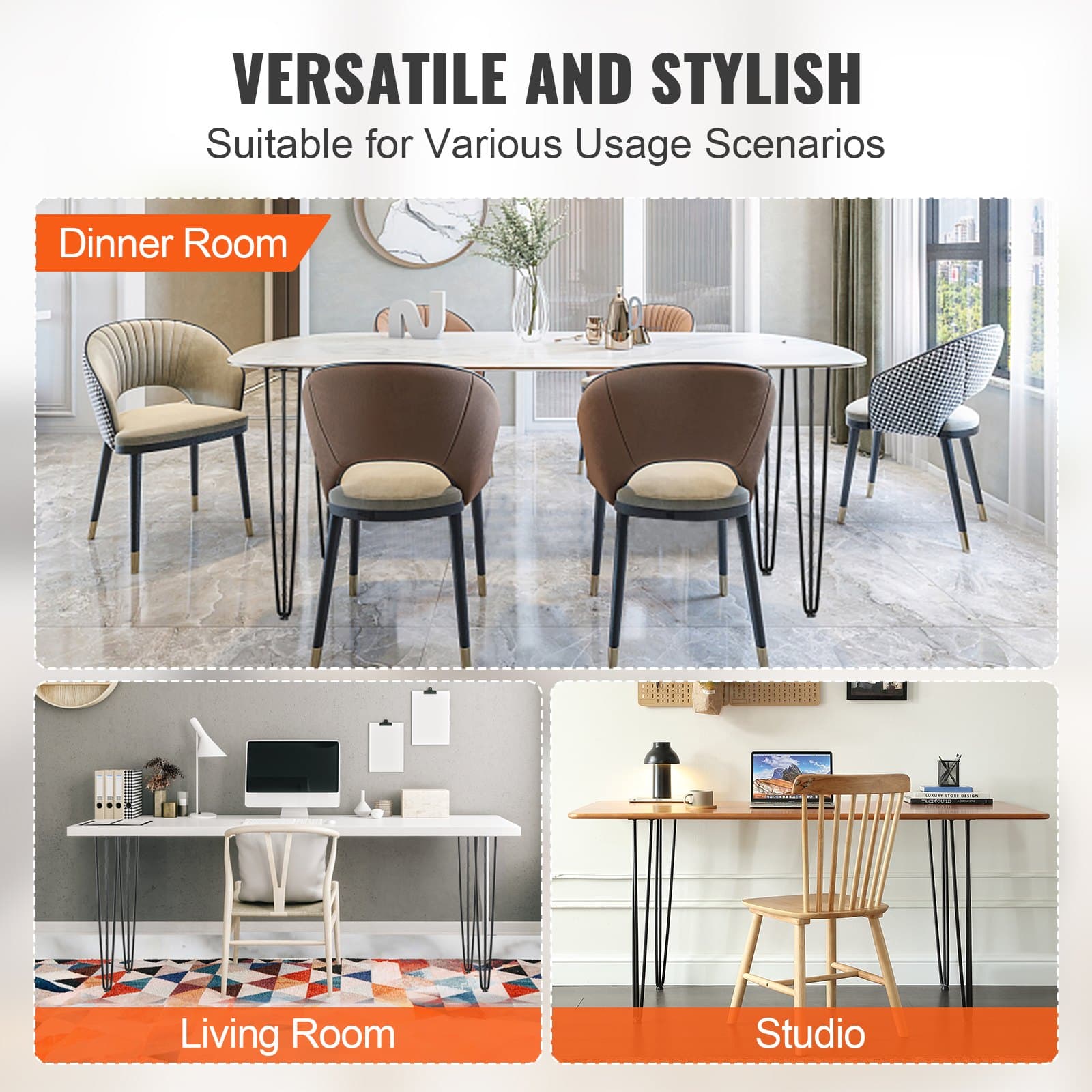 Create Your Dream Table with Heavy-Duty Hairpin Legs - image 1