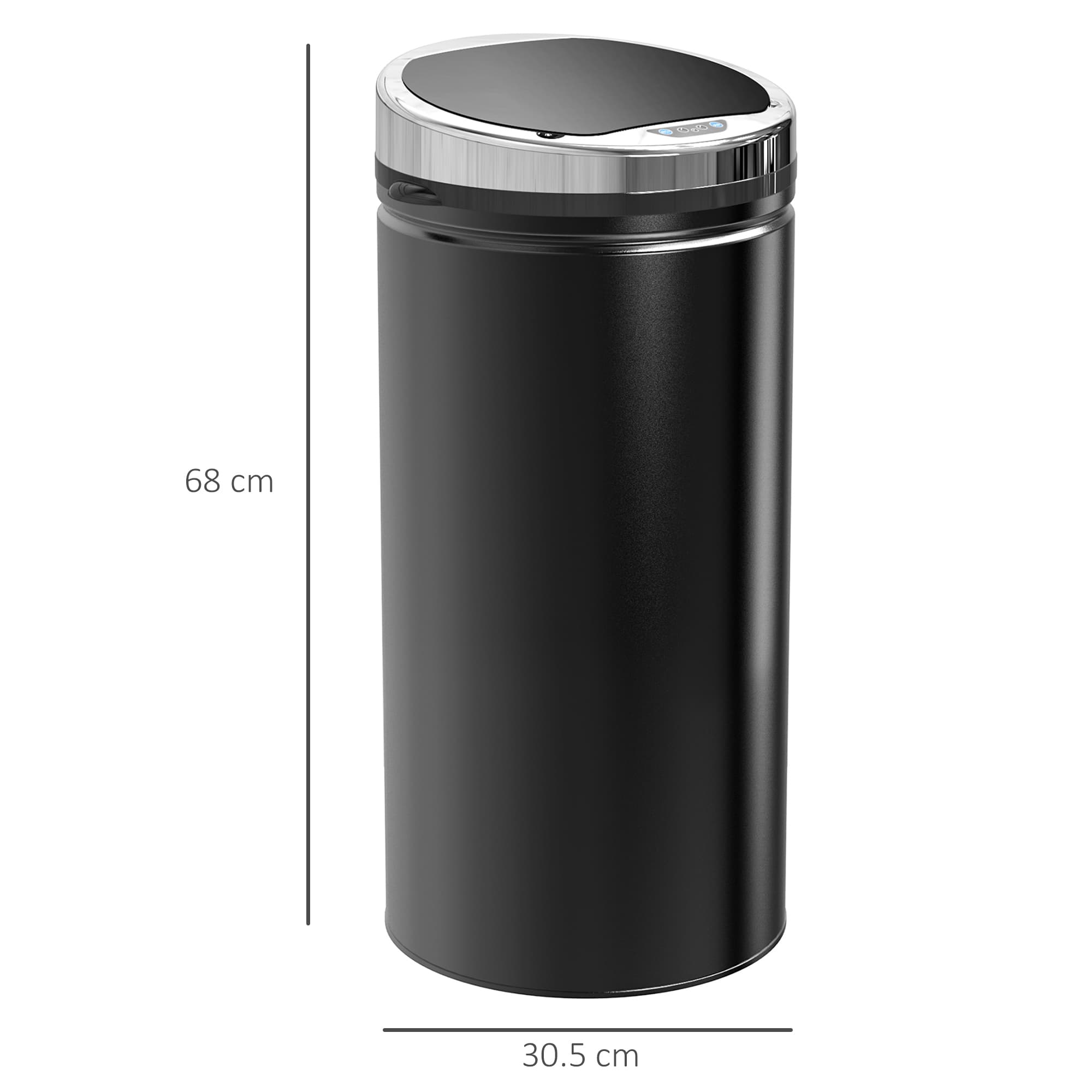 Hands-Free 42L Sensor Bin for Cleaner Kitchens - image 4
