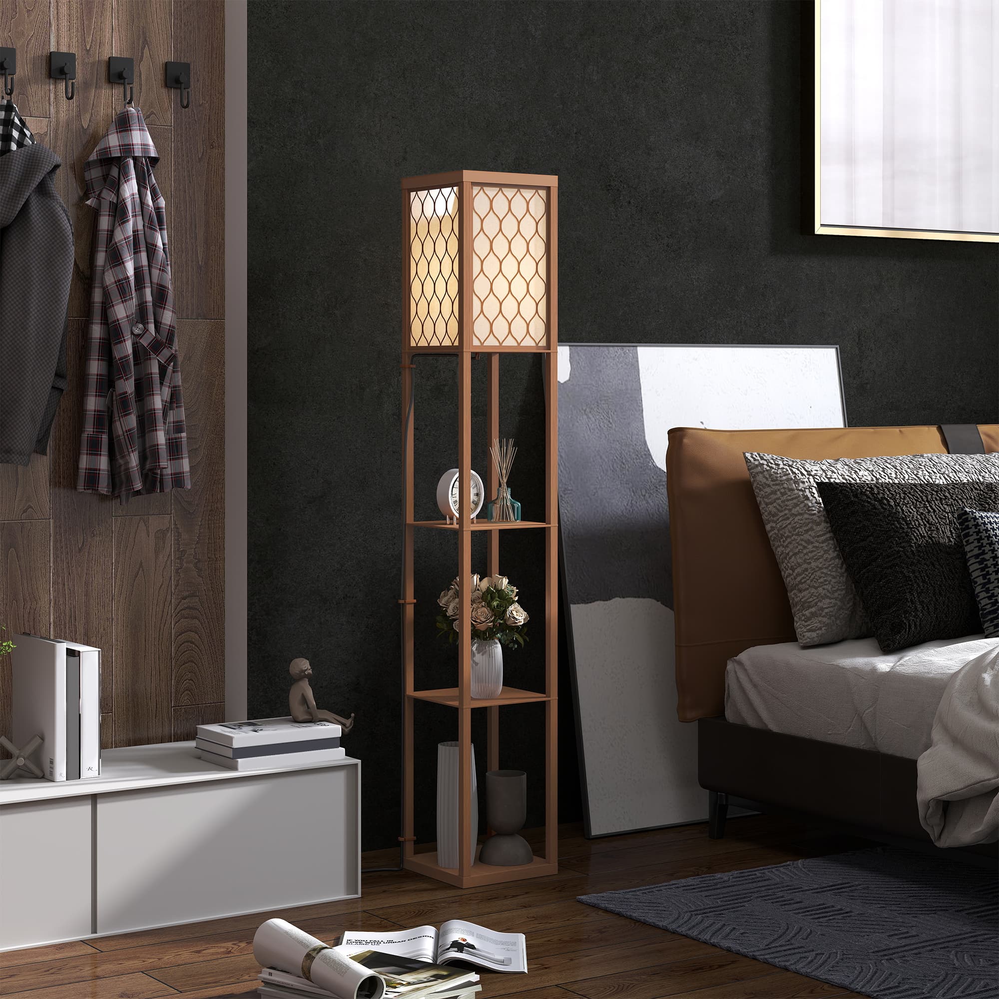 The floor lamp that gives you light and storage in one - image 9