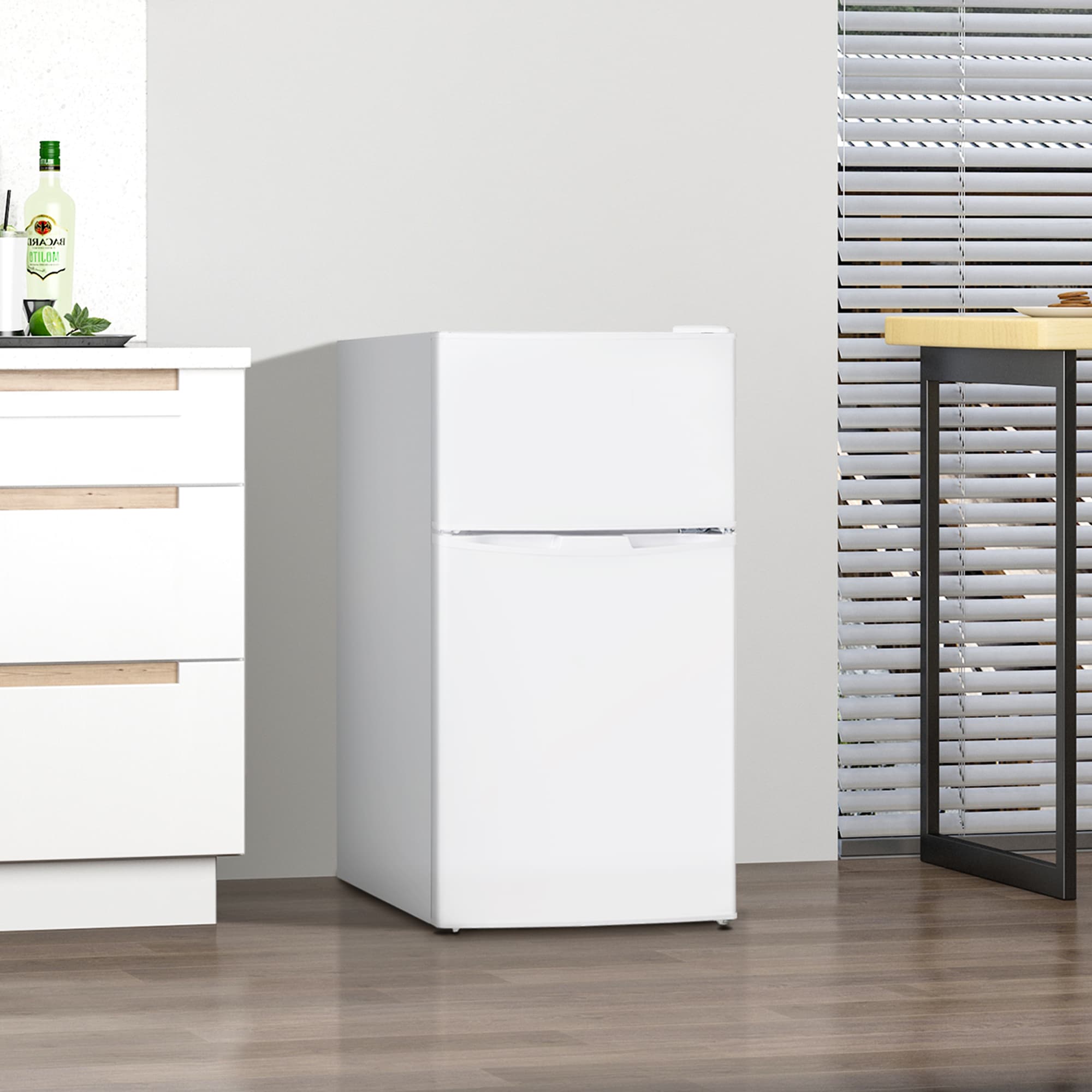 88L Compact Fridge Freezer for Kitchens and Small Spaces - image 9
