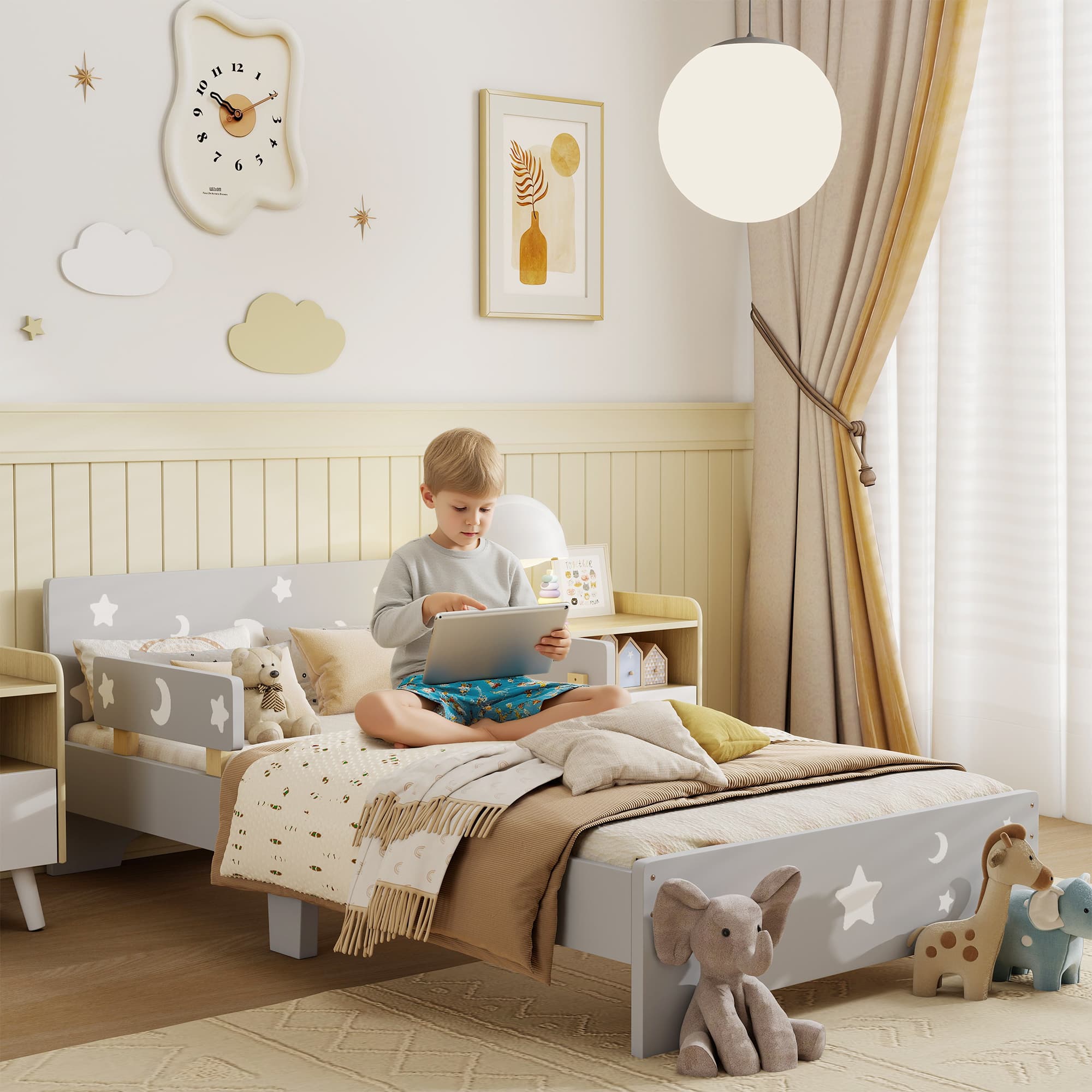 Transform Their Room with the ZONEKIZ Starry Toddler Bed - image 3