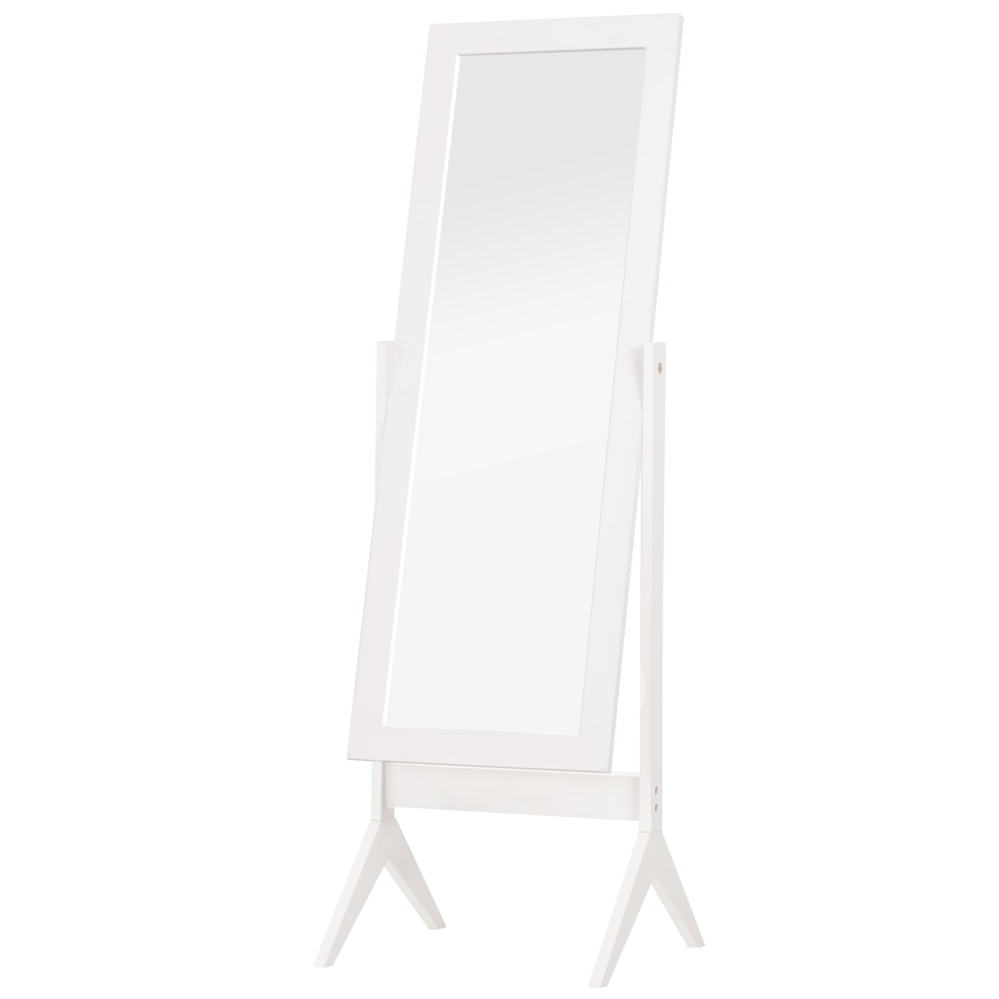 Transform Your Morning Routine with this Adjustable Mirror - White