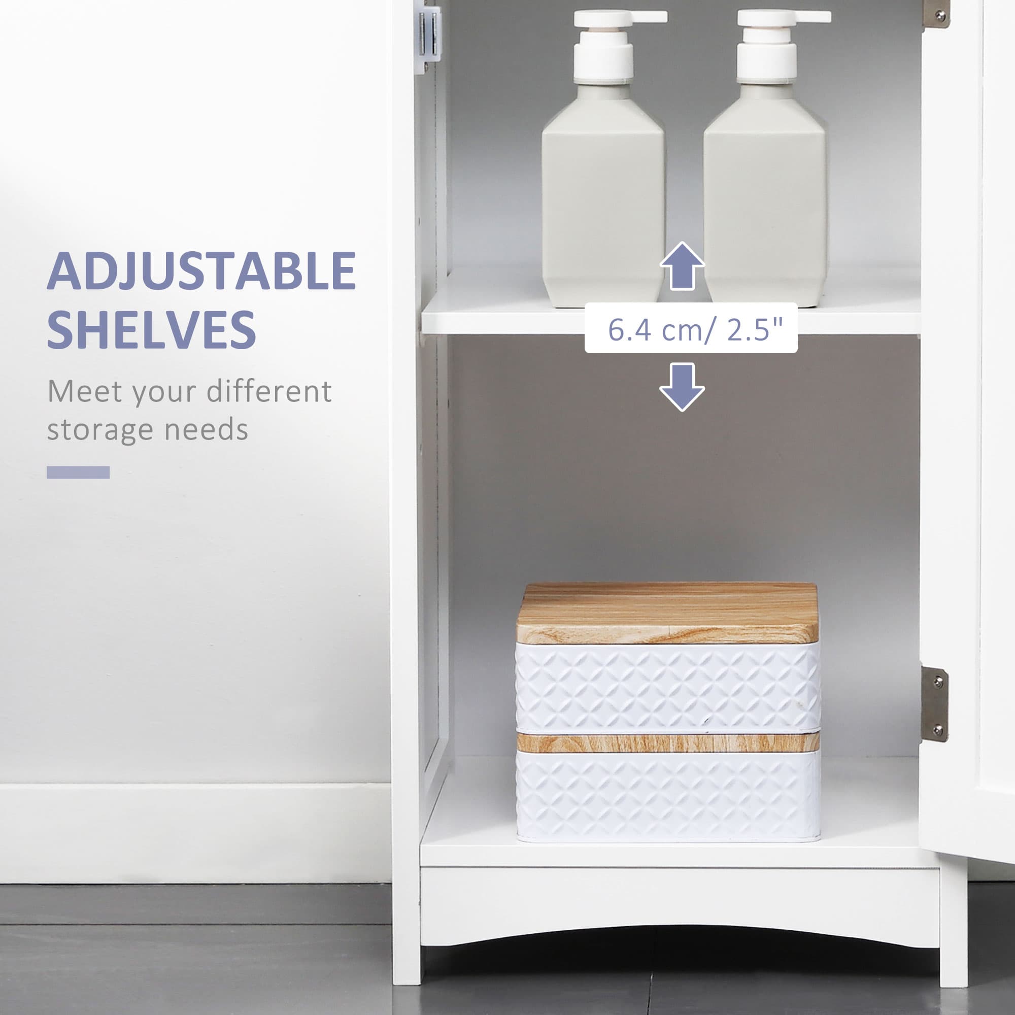 Transform Your Space with the Kleankin Slim Bathroom Cabinet - image 1